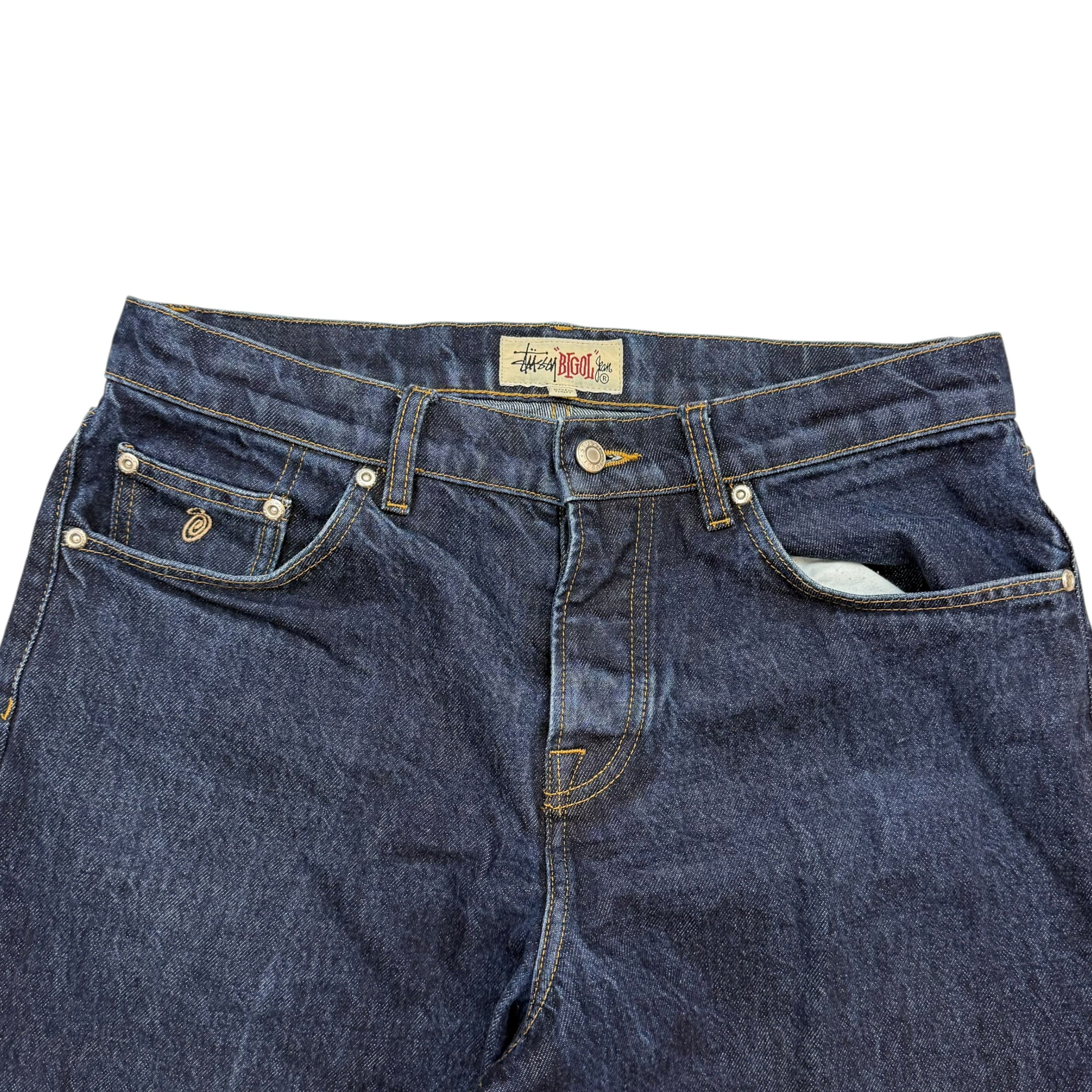 Stussy Big Ol’ Jeans Indigo Denim