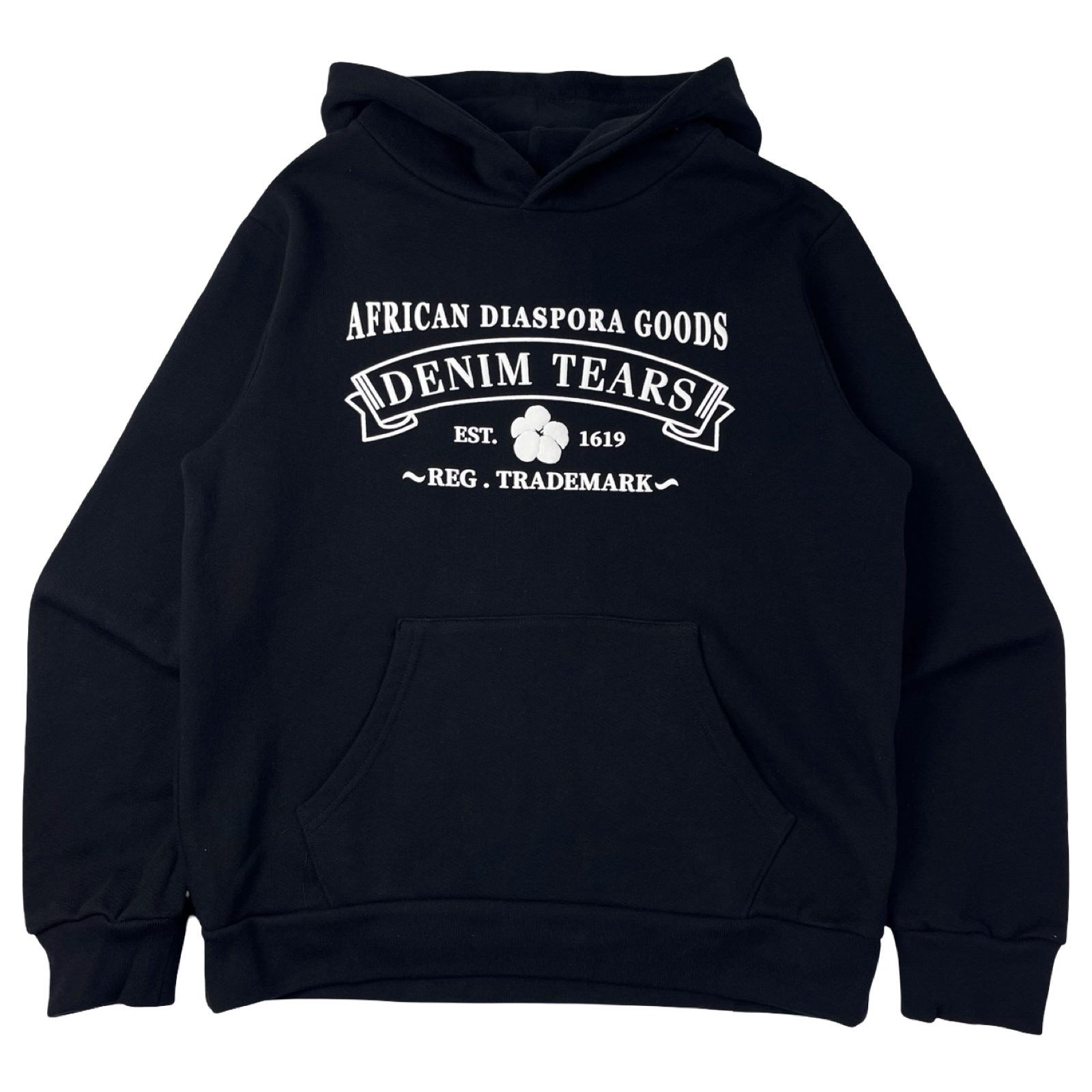 Denim Tears ADG Hoodie ADG Hoodie Black/White