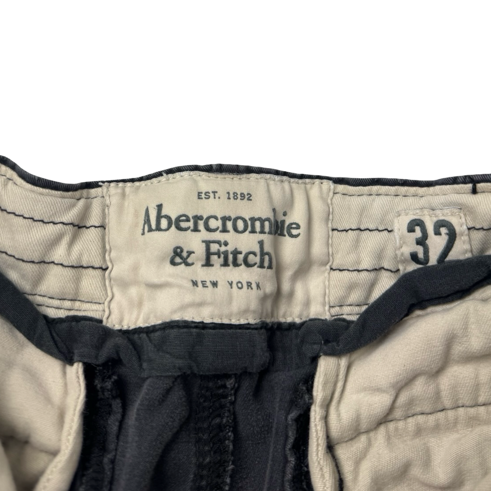 Vintage Abercrombie & Fitch Cargo Shorts Faded Navy