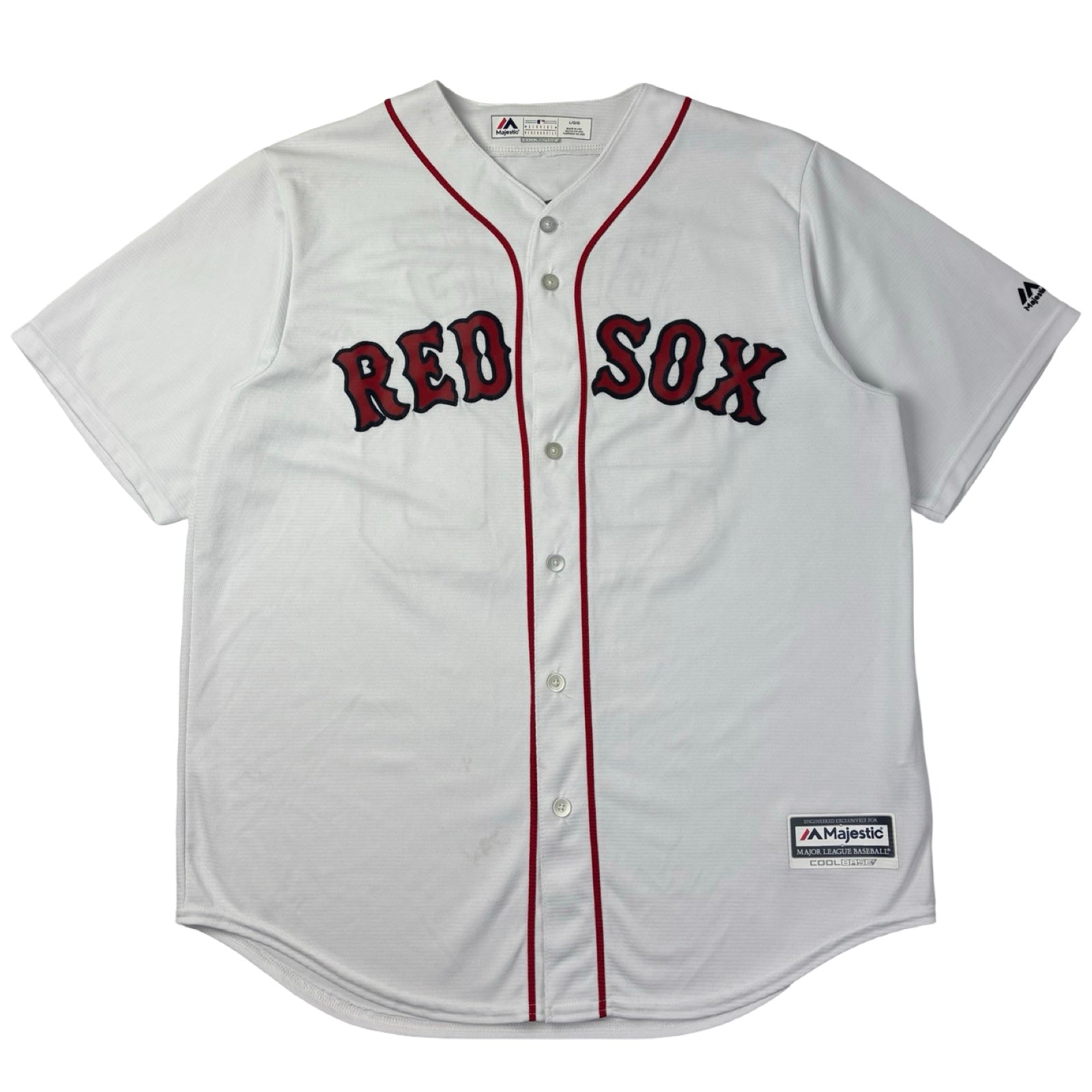 Vintage Majestic Boston Red Sox Mookie Betts MLB Home Jersey White