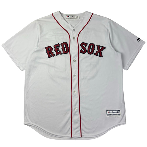 Vintage Majestic Boston Red Sox Mookie Betts MLB Home Jersey White