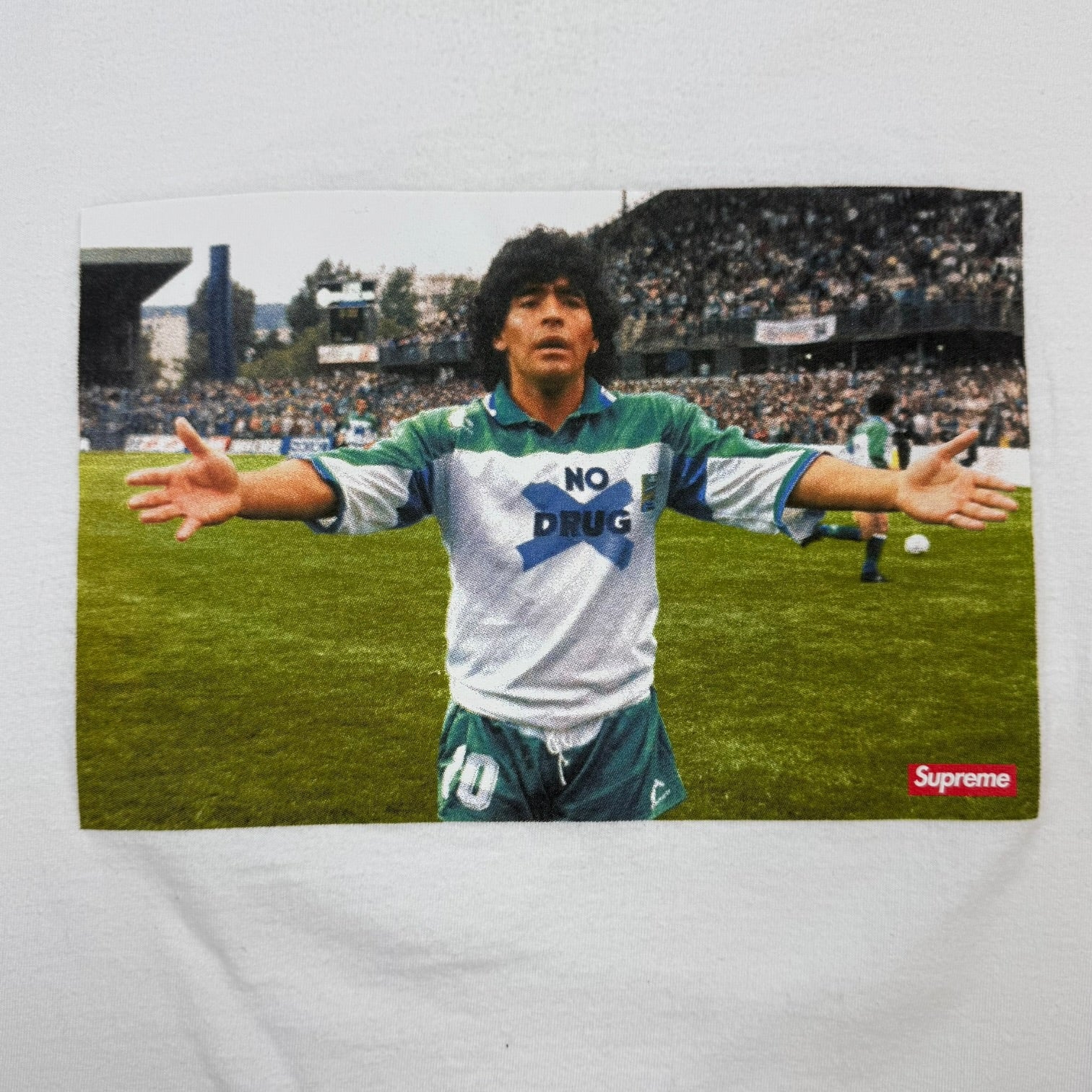 Supreme Maradona Tee White