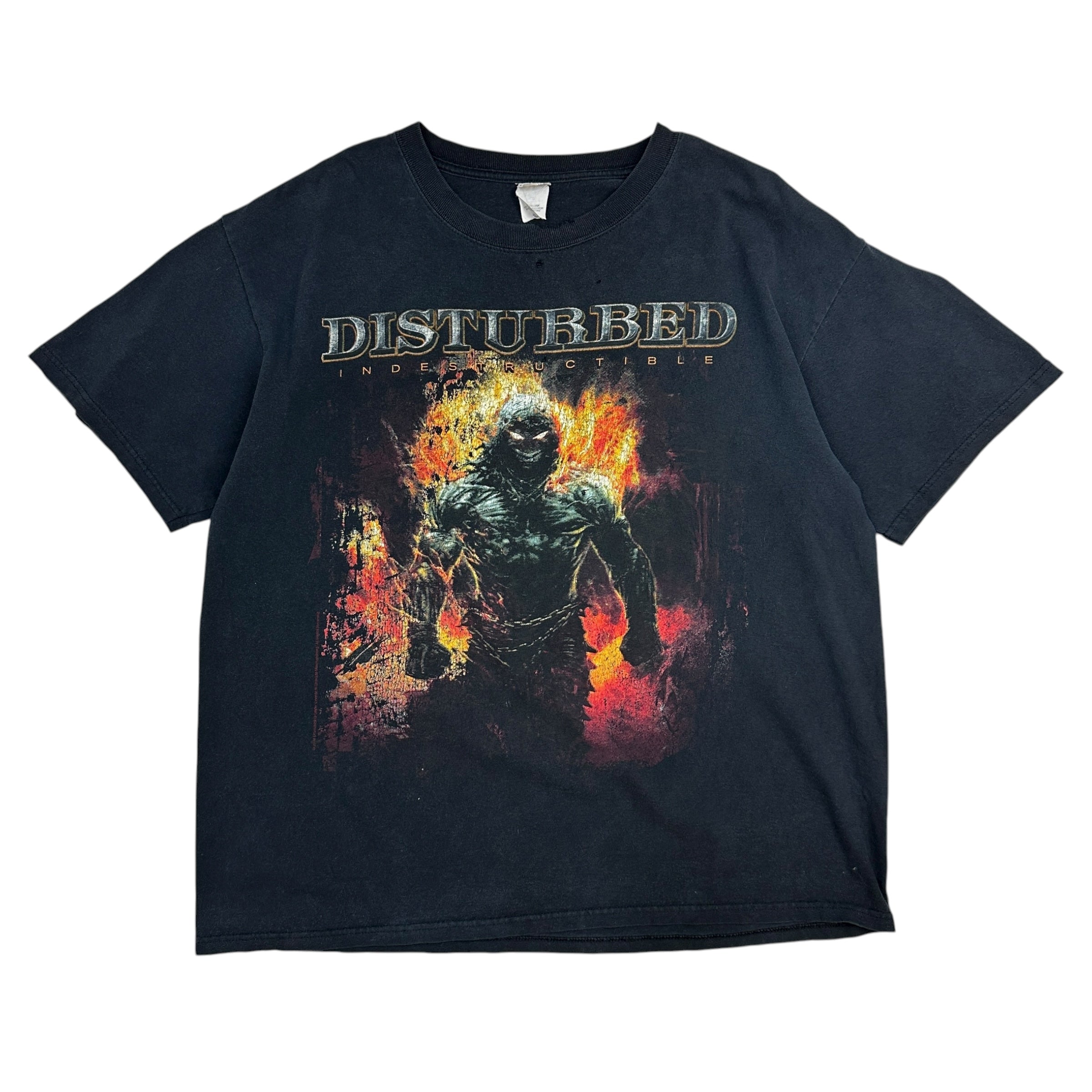 2008 Disturbed Indestructible Tour Tee Black