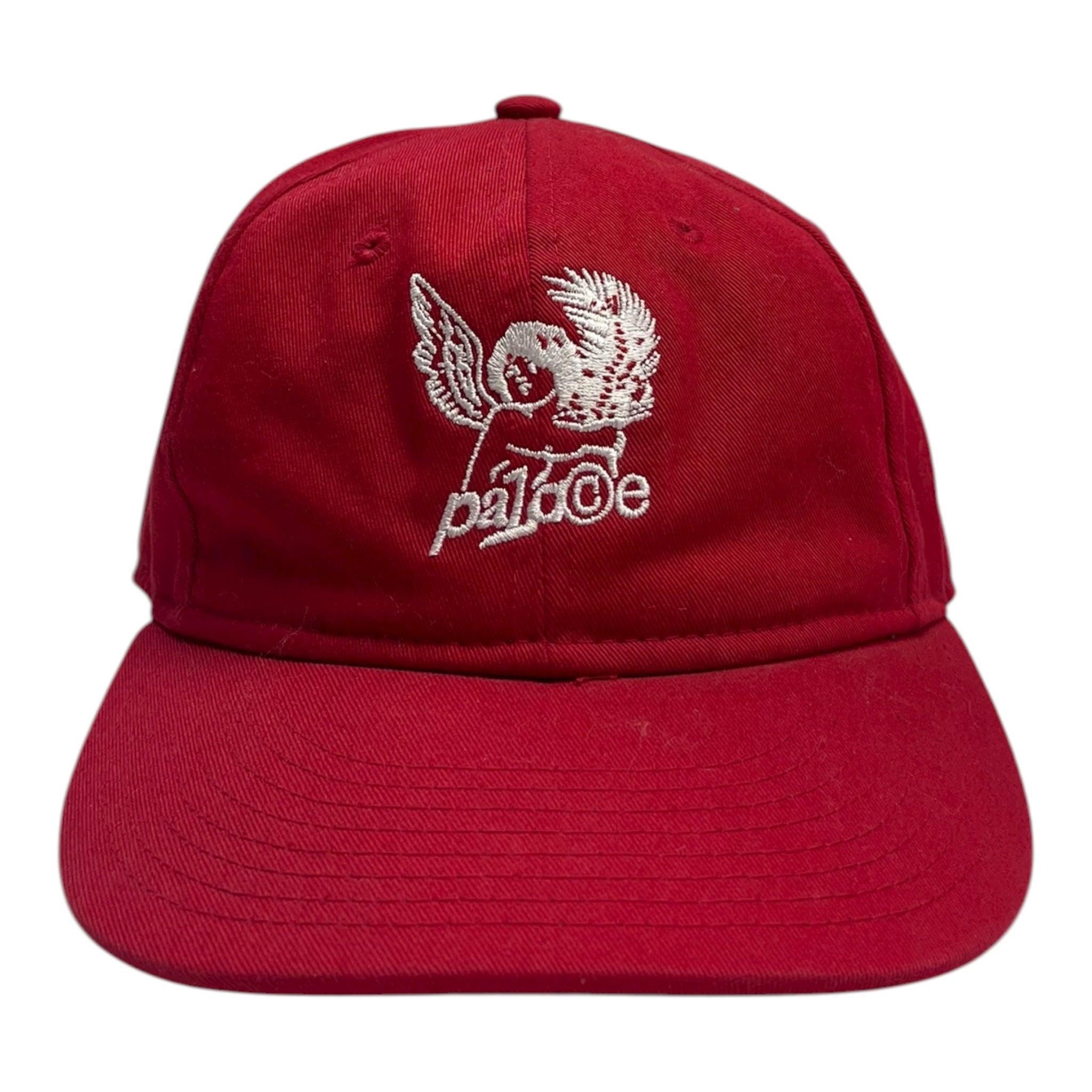Palace Cherub 6 Panel Hat Red