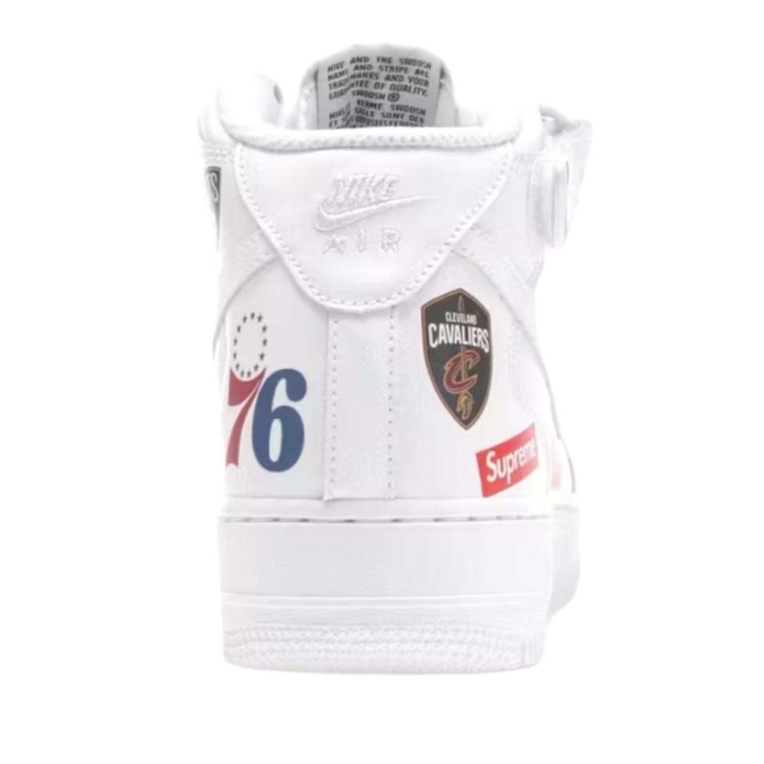 Nike Air Force 1 Mid Supreme NBA White (STEAL)