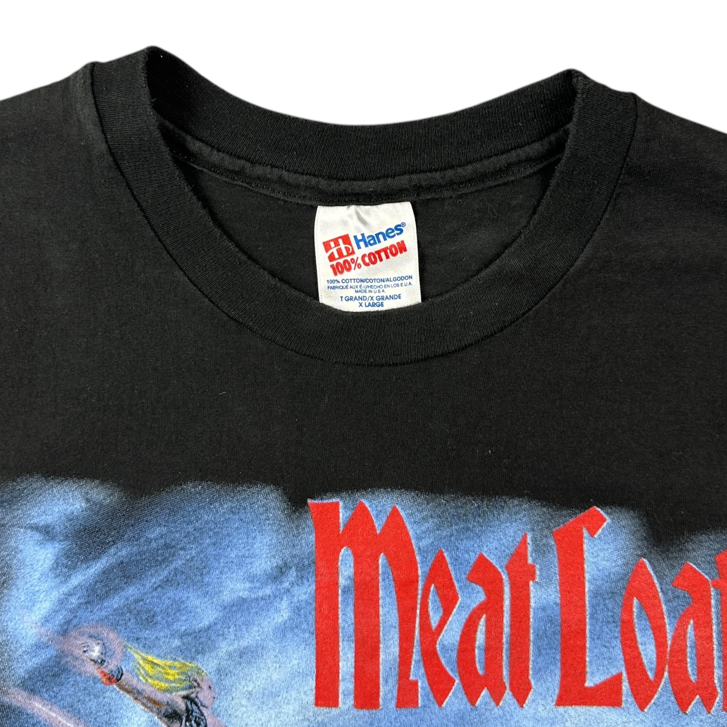 1993 Meatloaf “Everything Louder” Tour Tee Black