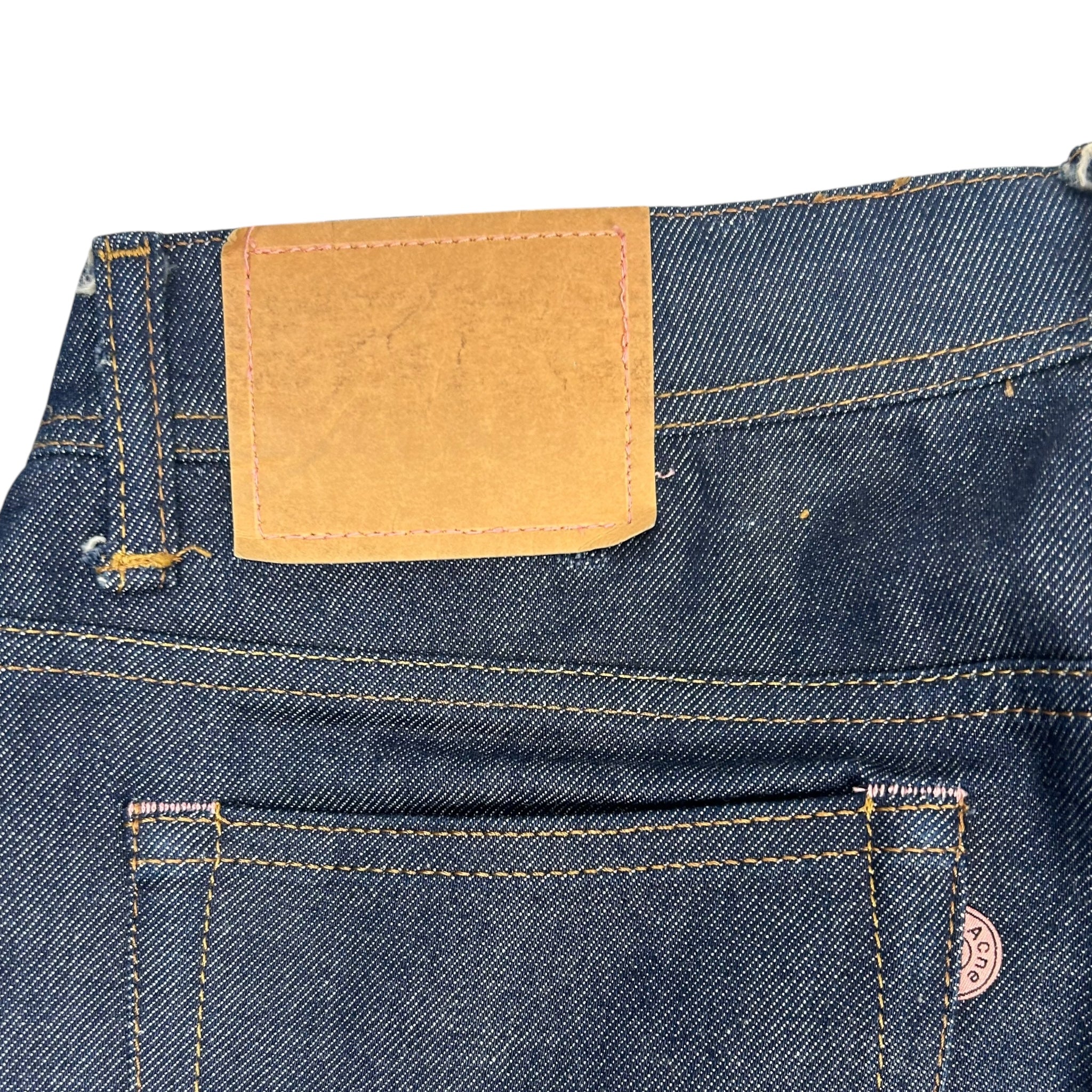 Acne Studios Raw Denim Jeans