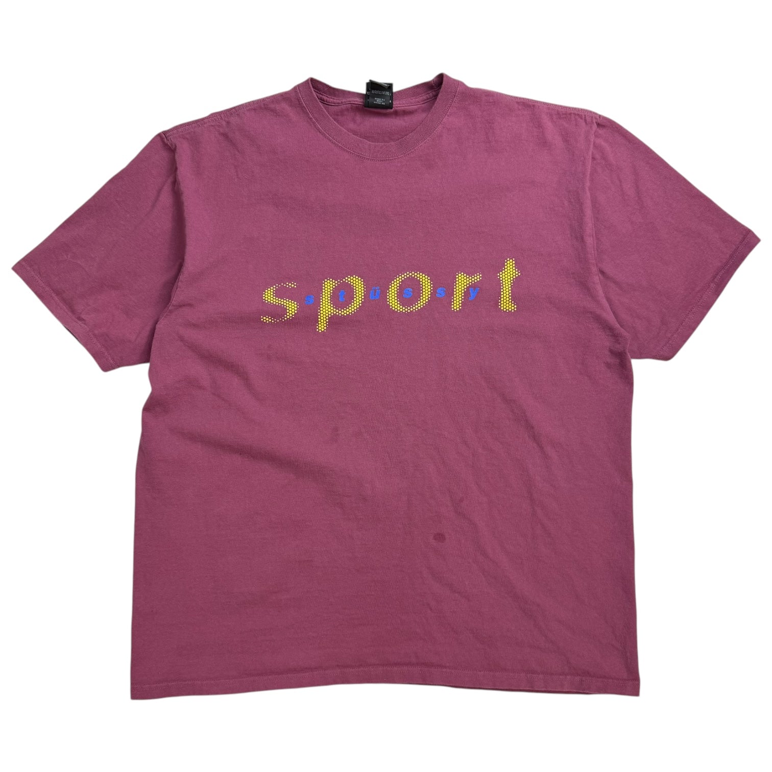 Stussy Dot Sport Tee Berry