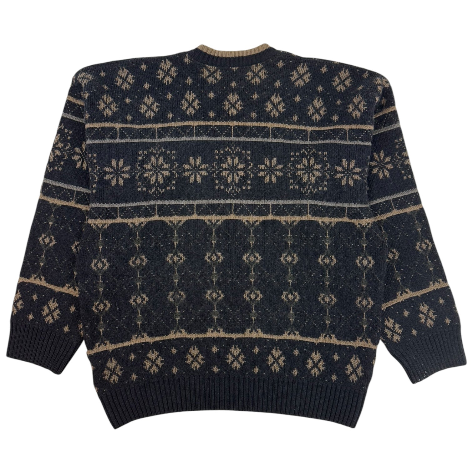 Vintage Tundra Printed Knit Sweater