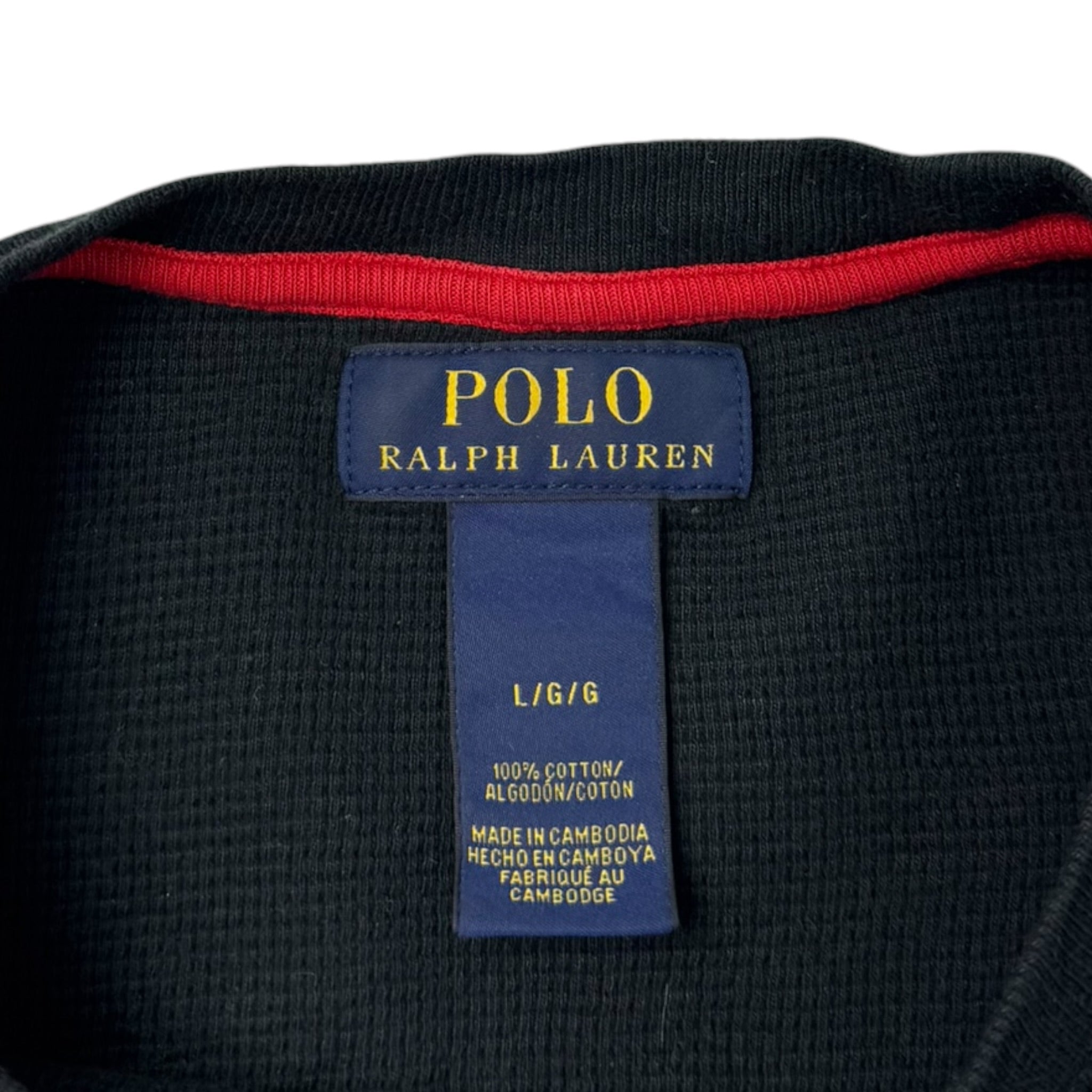 Polo Ralph Lauren Thermal Knit Black