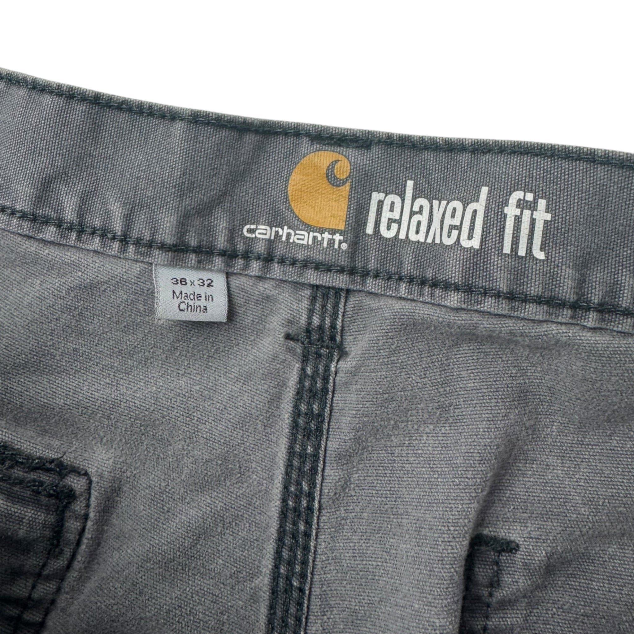 Carhartt Light Weight Double Knee Washed Grey