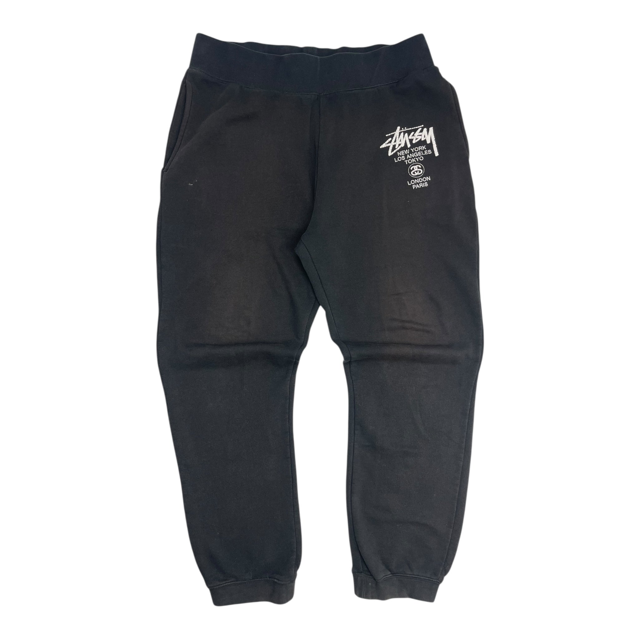 Stussy Worldwide Sweatpants Black
