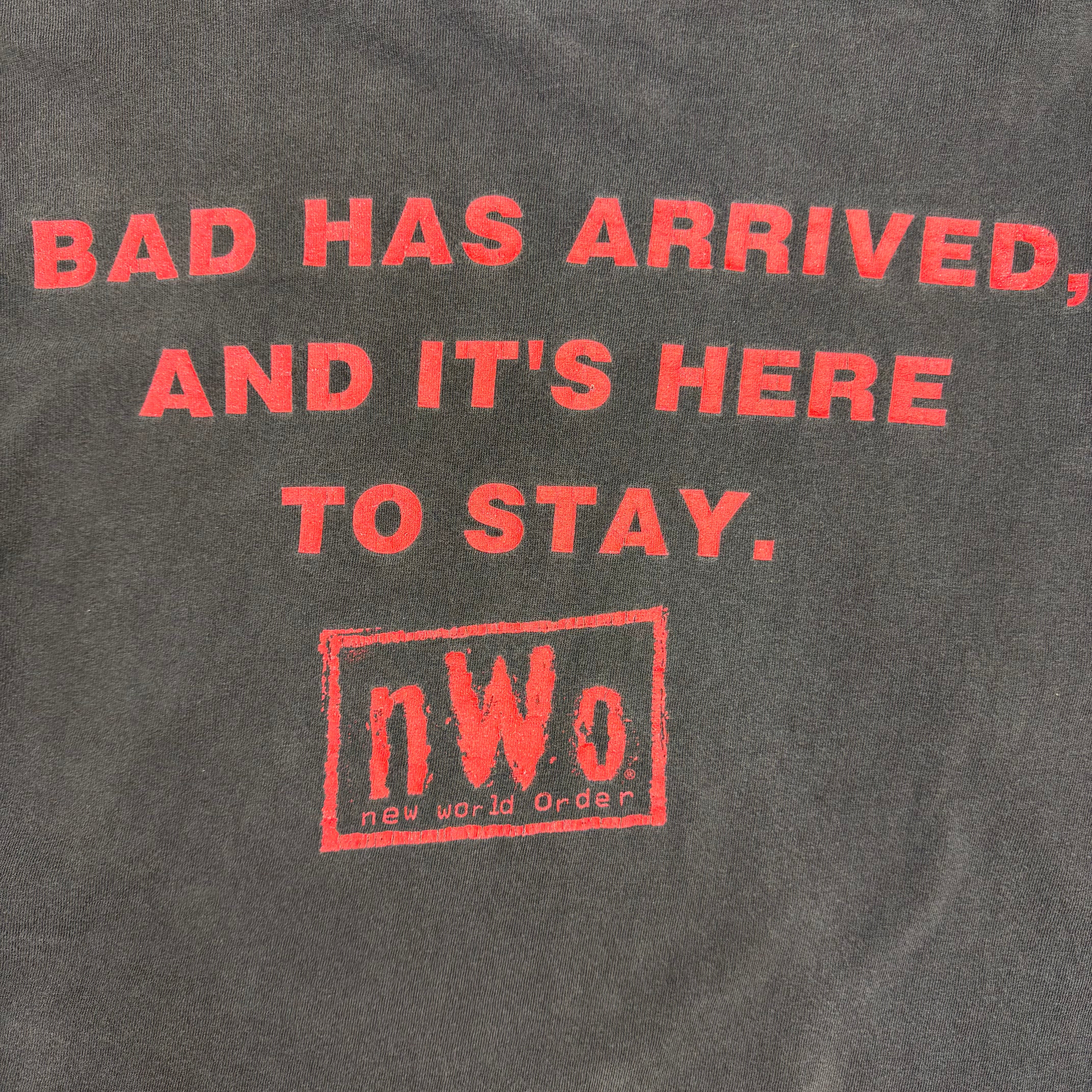1998 New World Order “Bad Has Arrived” Long Sleeve Black