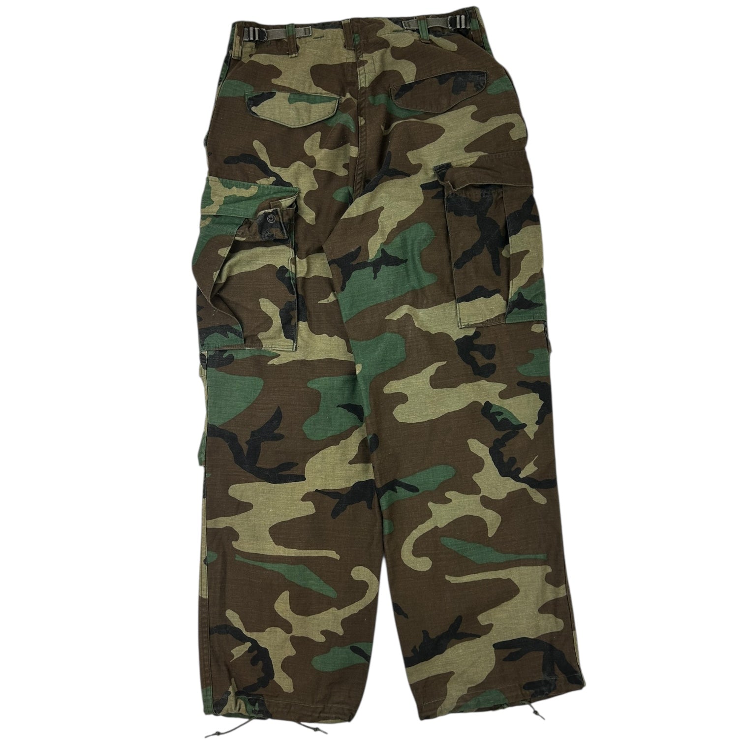Vintage Military Camo Cargo Pants