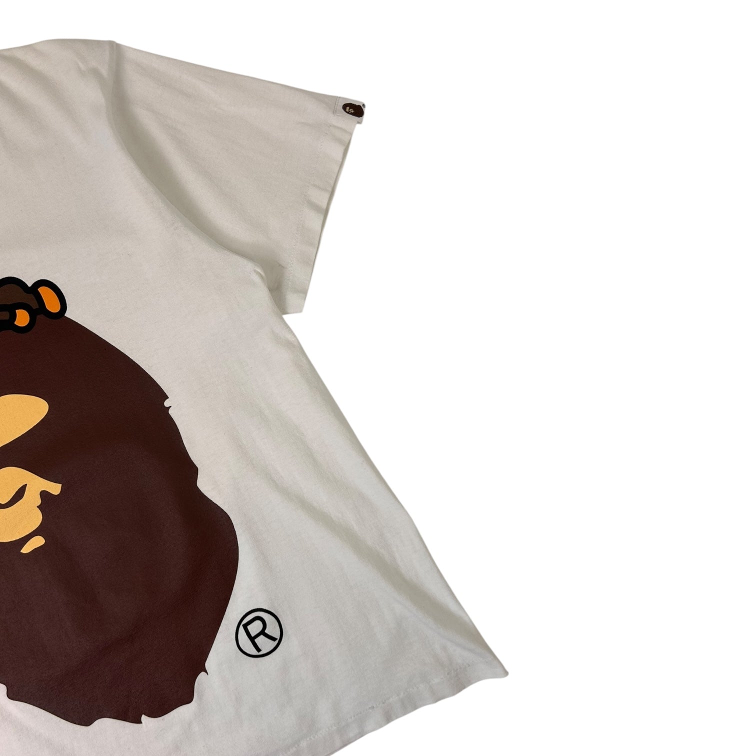 Bape Milo On Big Ape T-Shirt White