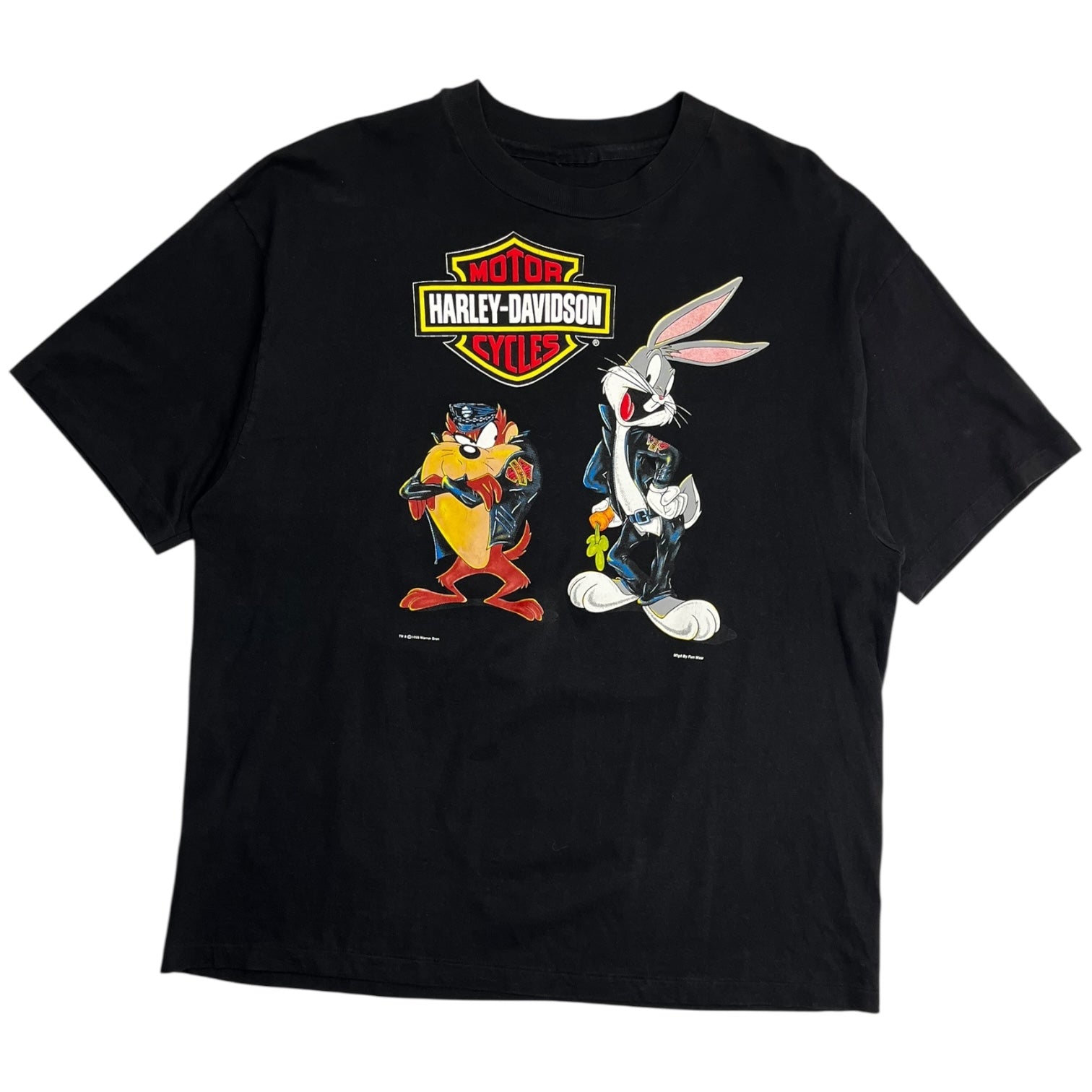 1993 Harley Davidson Looney Tunes T-Shirt
