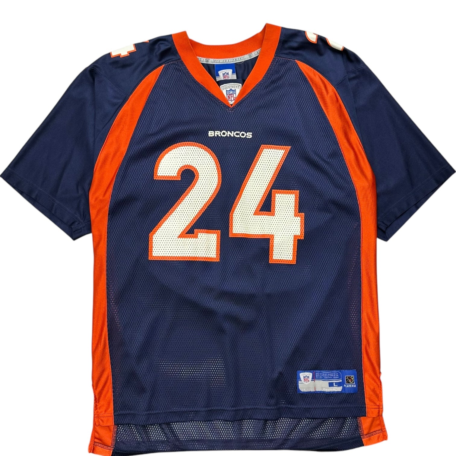 Vintage Denver Broncos Champ Bailey Home Jersey