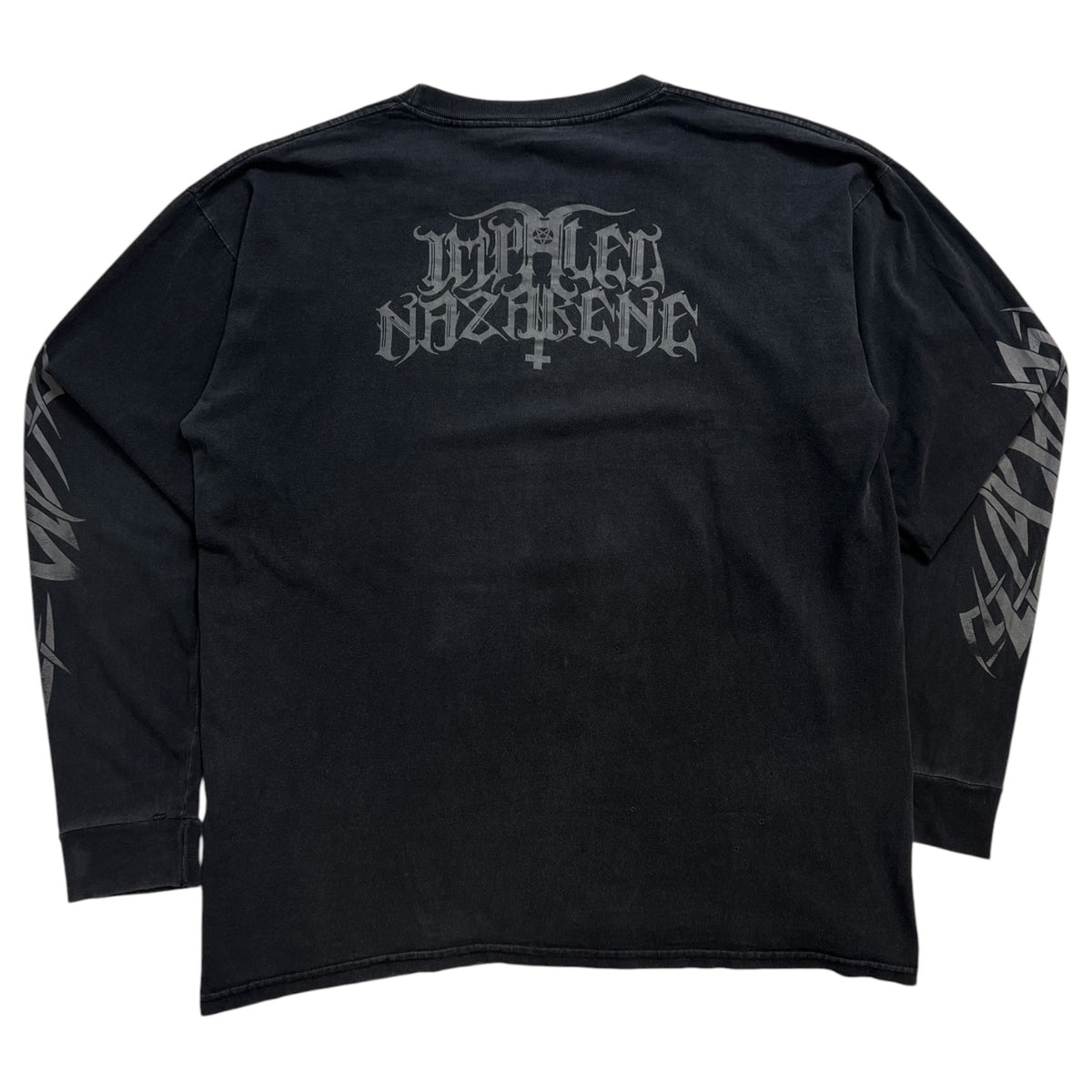 Vintage Impaled Nazarene Long Sleeve T-Shirt Black