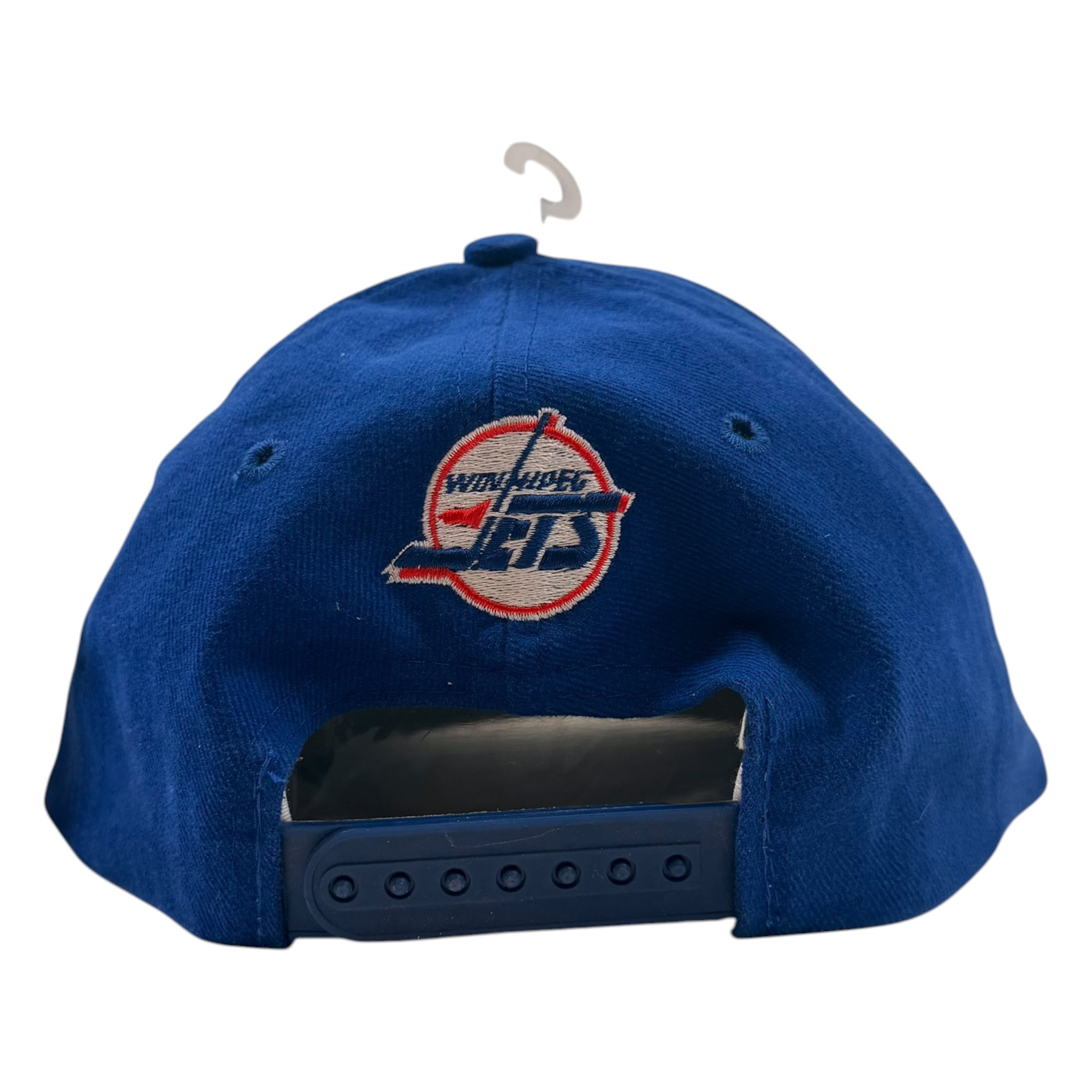 Vintage Winnipeg Jets Sports Specialties Snapback Hat Blue