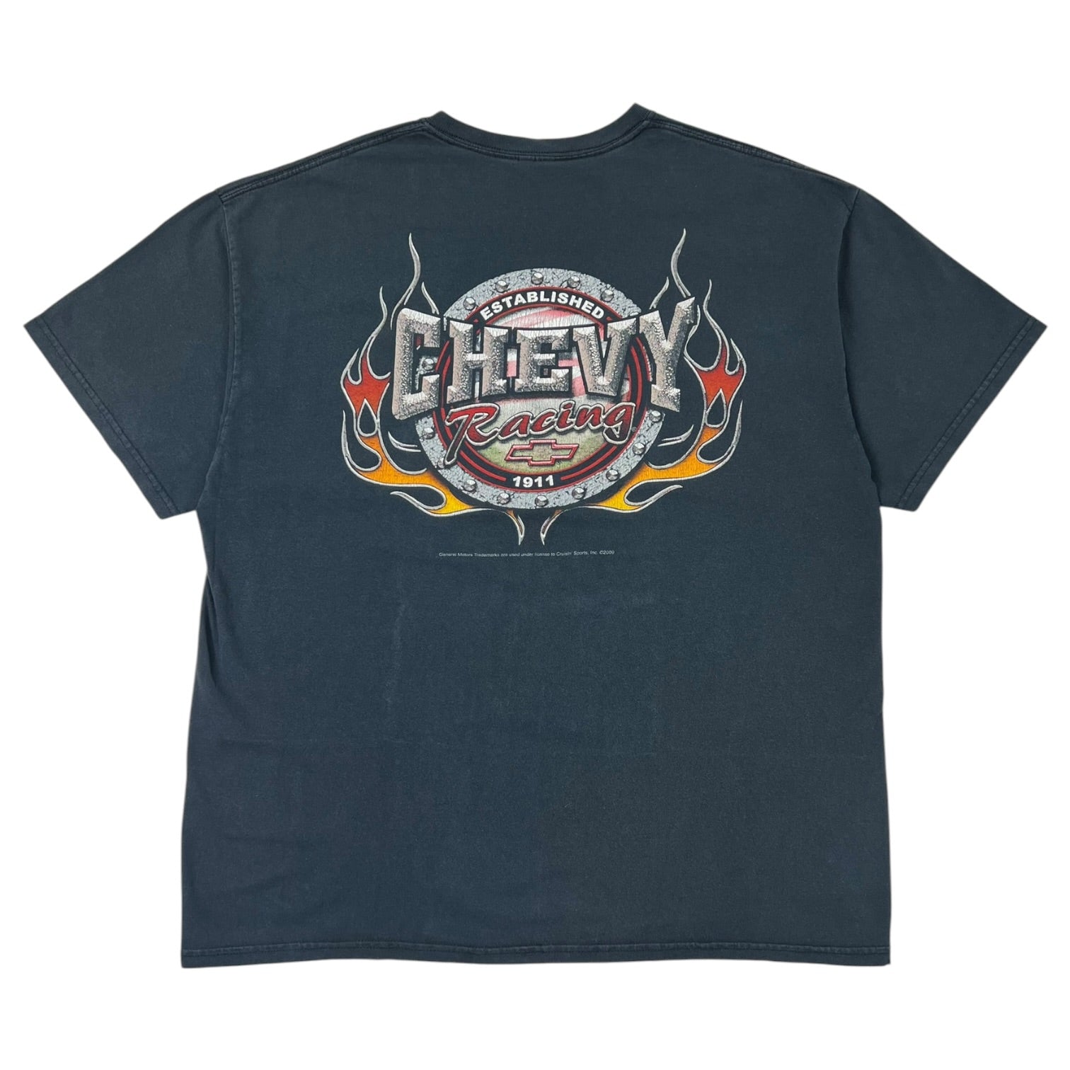 Vintage 2009 Chevy Racing T-Shirt Black