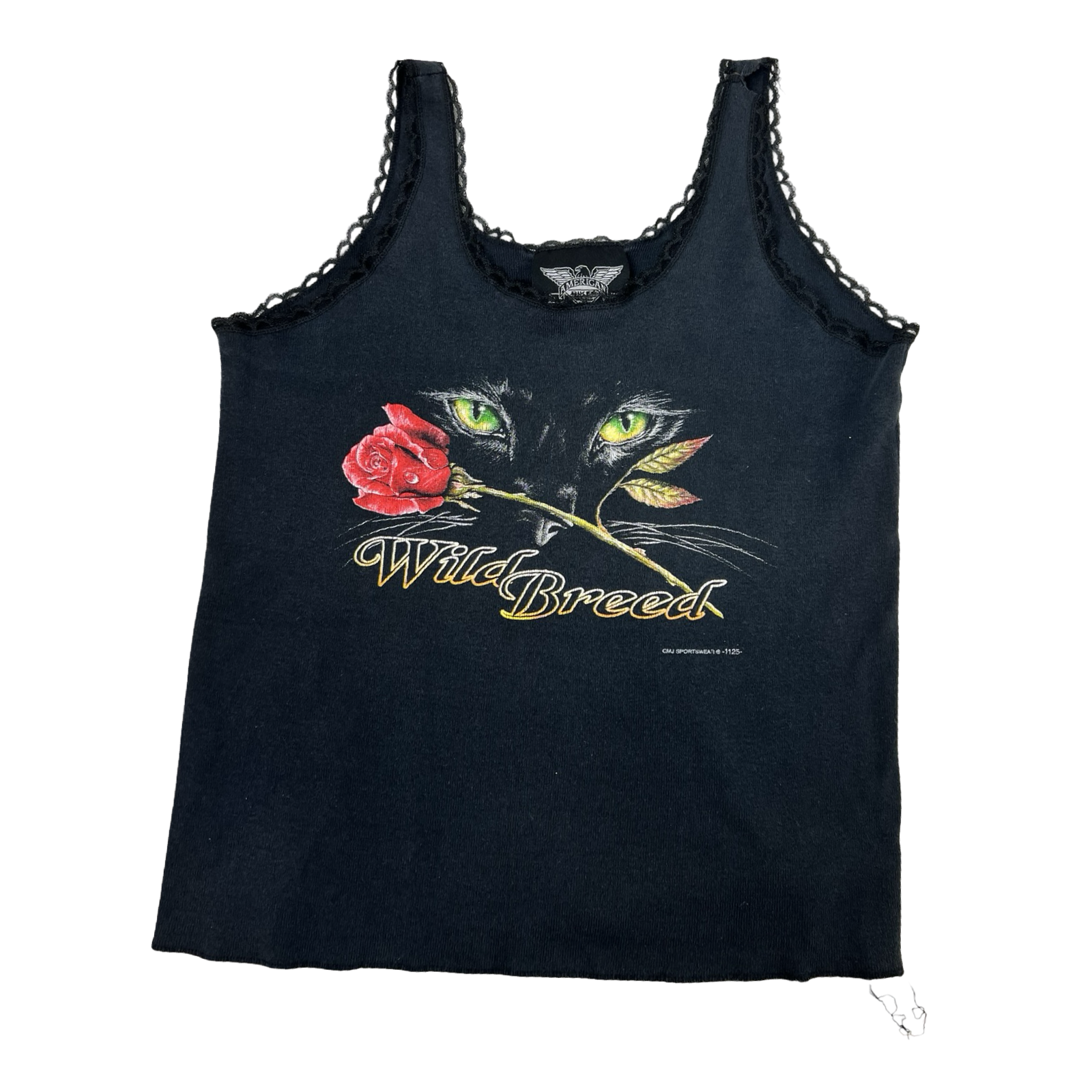 (W) Vintage 2001 Sturgis Black Hills Rally Panther Tank Top