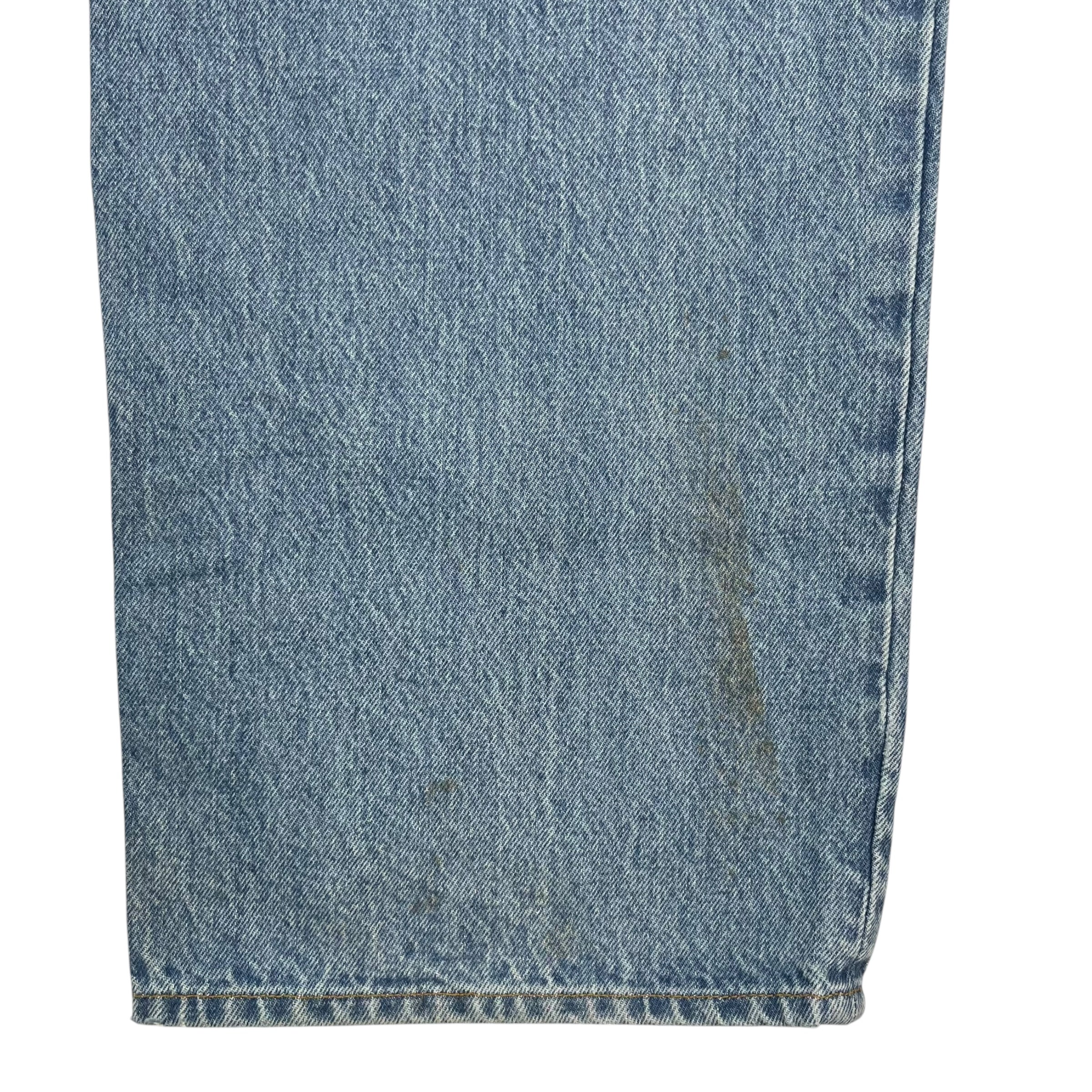 Stussy “BIGOL” Denim Pants Light Wash Blue