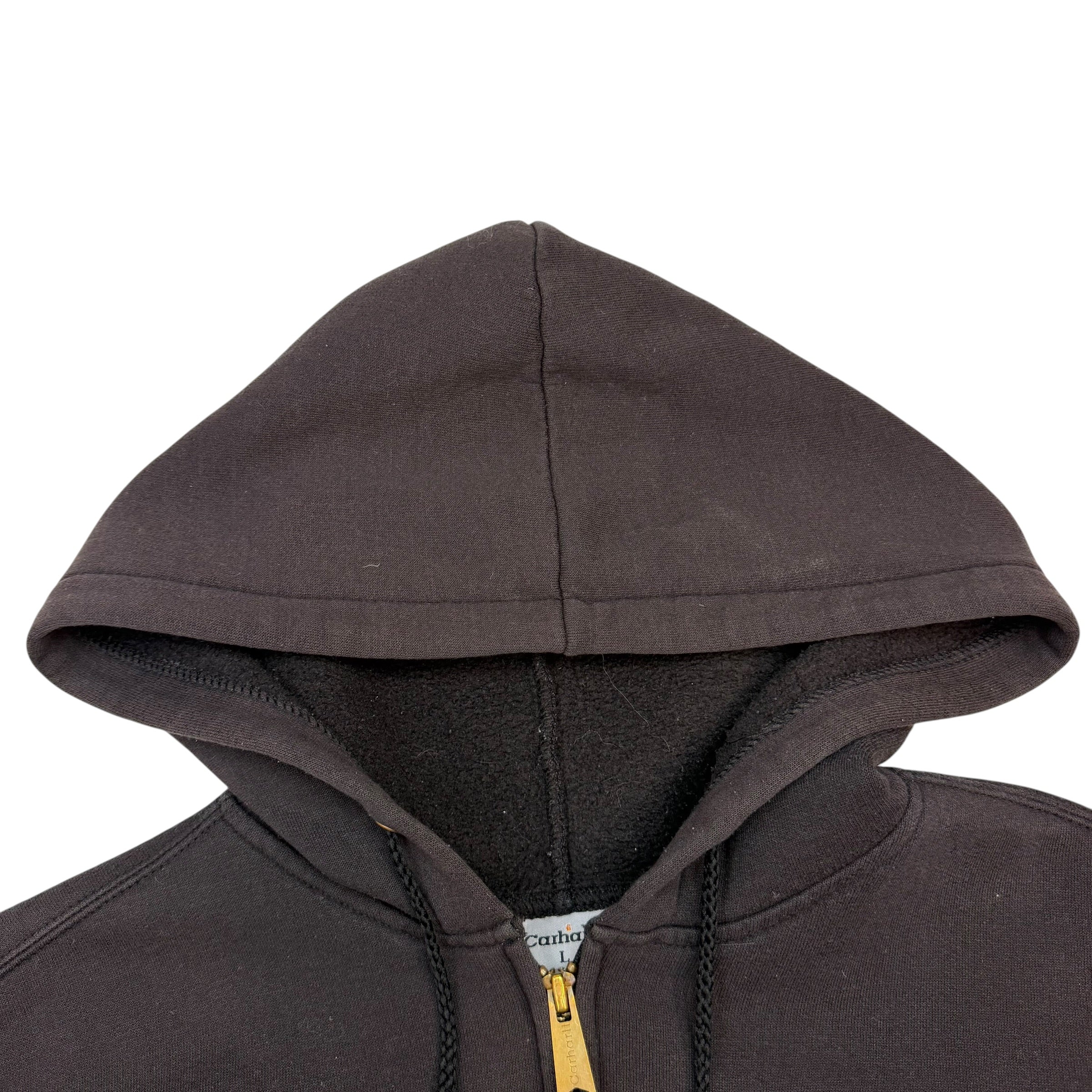 Vintage Carhartt Zip Up Hoodie Black