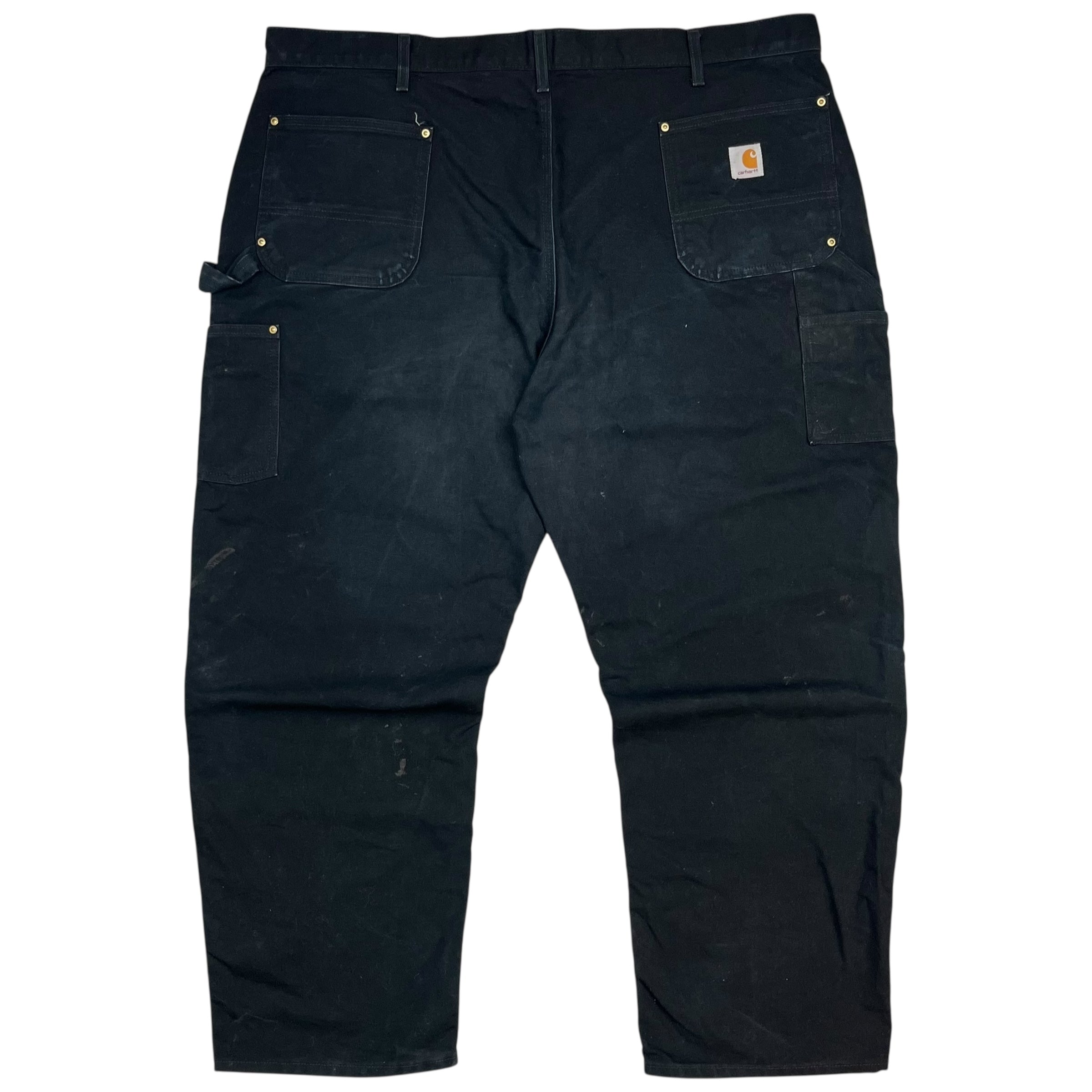 Vintage Carhartt Double Knee Denim Pants Black