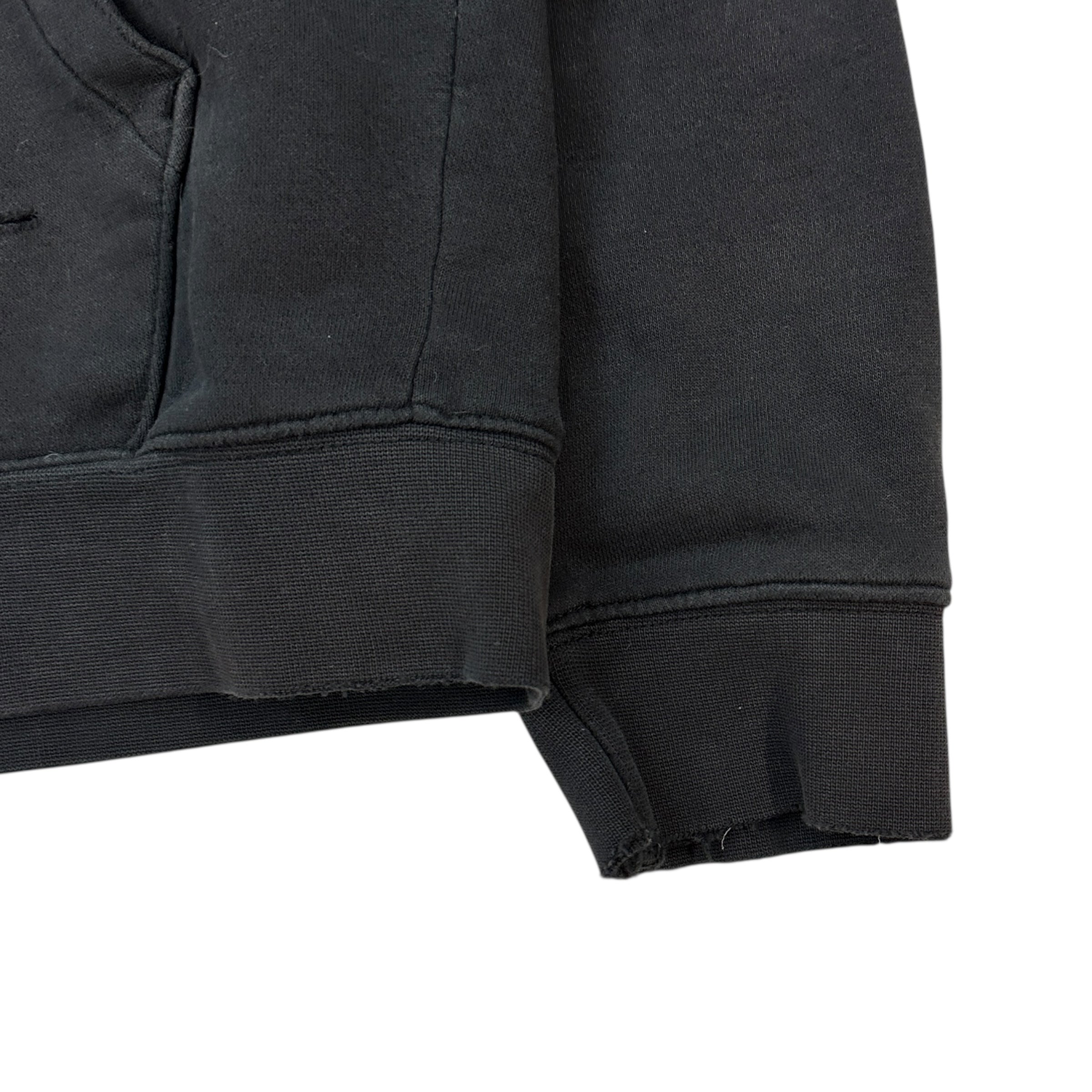 Vintage Social Distortion Zip-up Hoodie Black