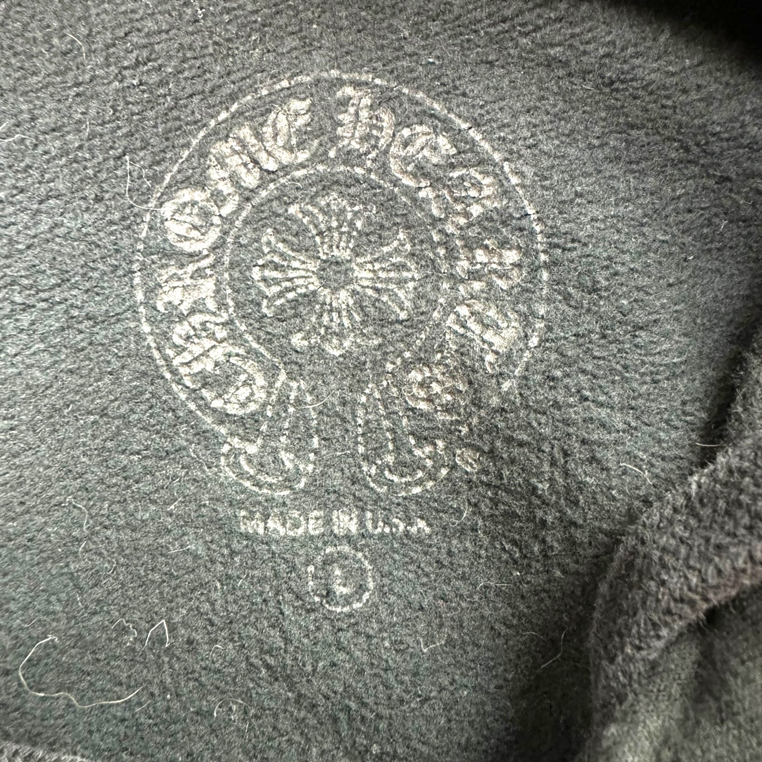 Chrome Hearts Shoulder Logo Hoodie Black