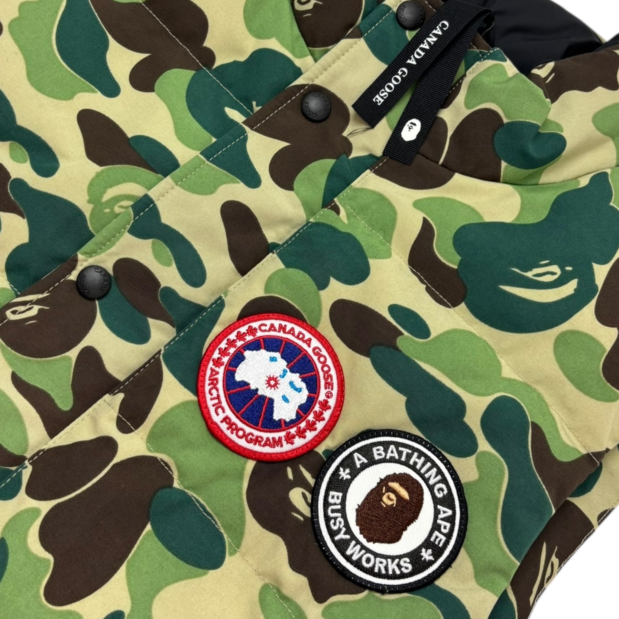 Bape X Canada Goose Freestyle Vest
