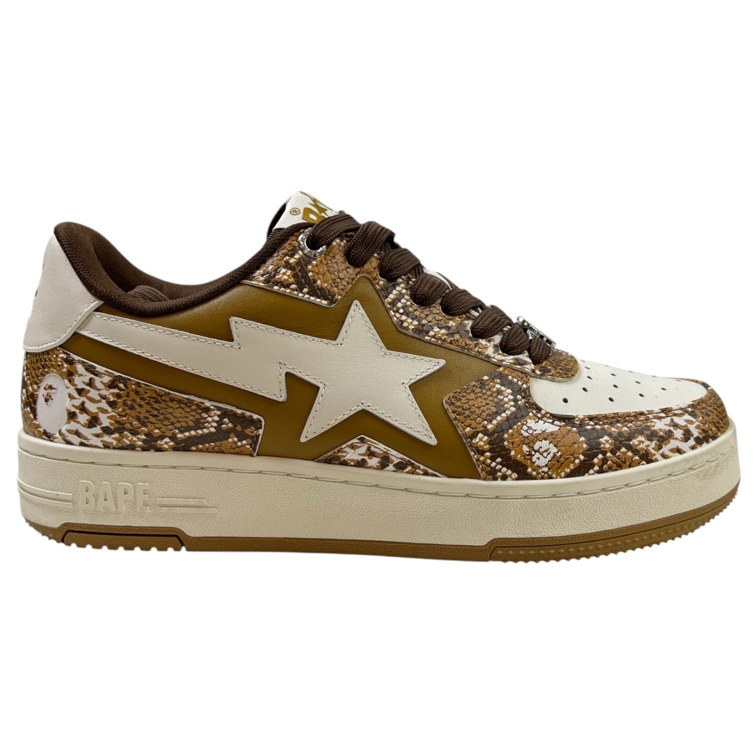 A Bathing Ape Bapesta SSENSE Exclusive Brown