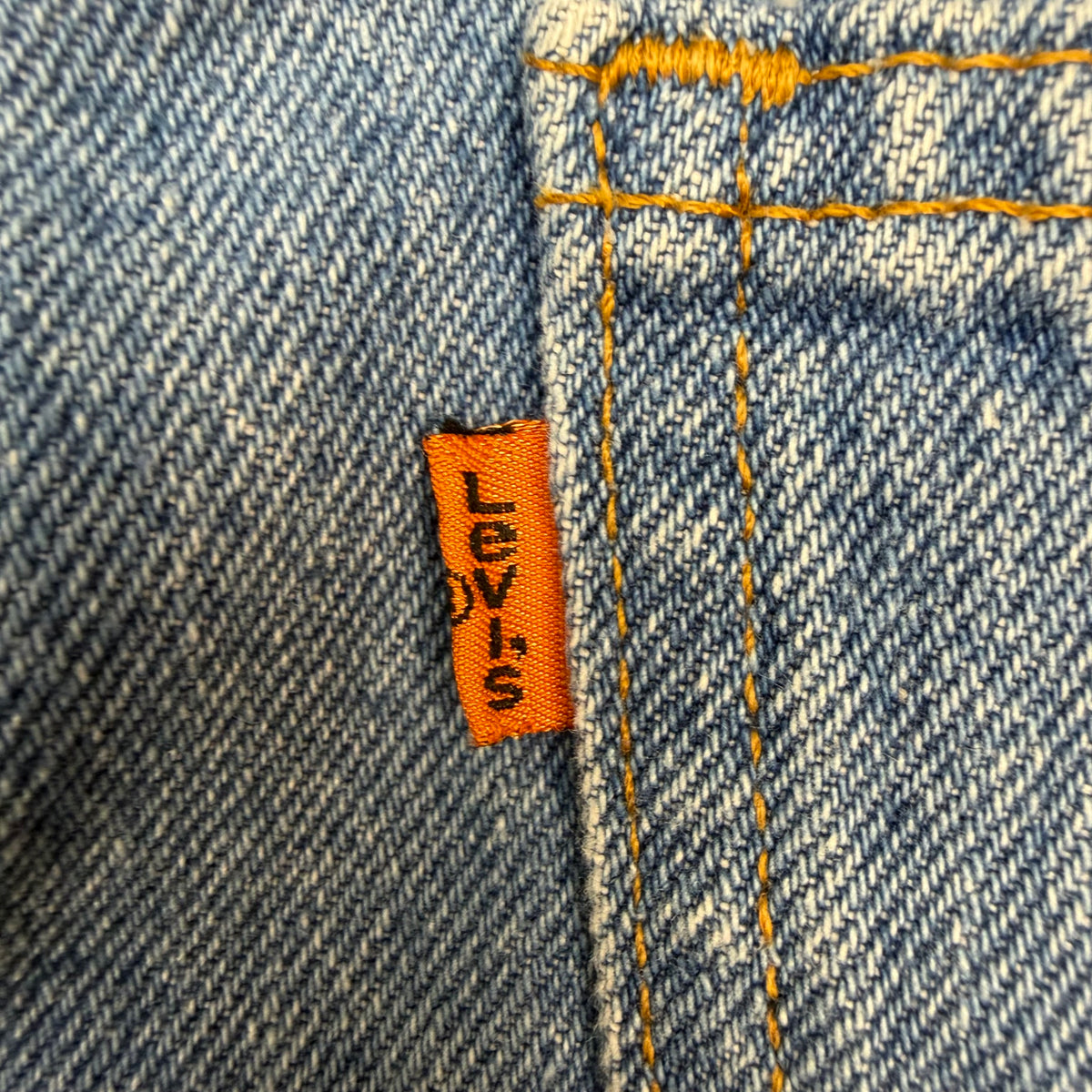 Vintage Levi’s 506 Orange Tab Jeans Blue