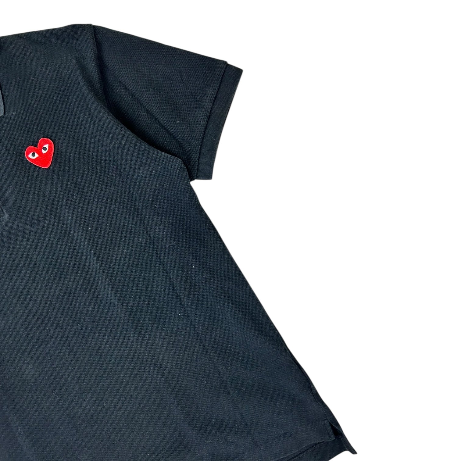 Comme Des Garçons Play Polo Black