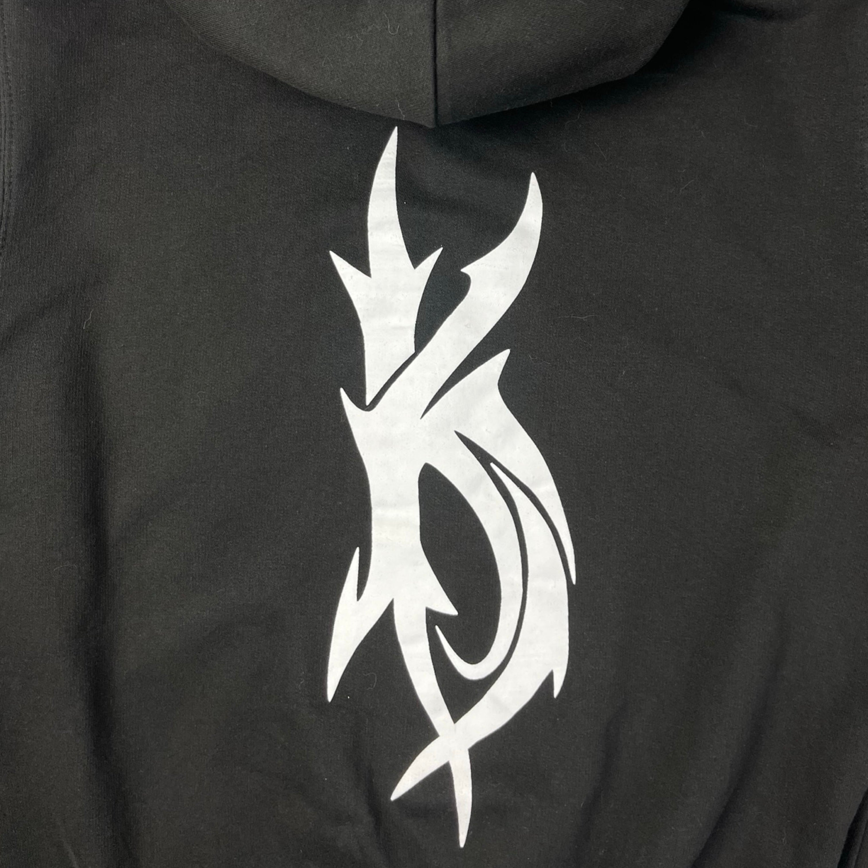 Kim Krueger Barcode Zip Up Hoodie