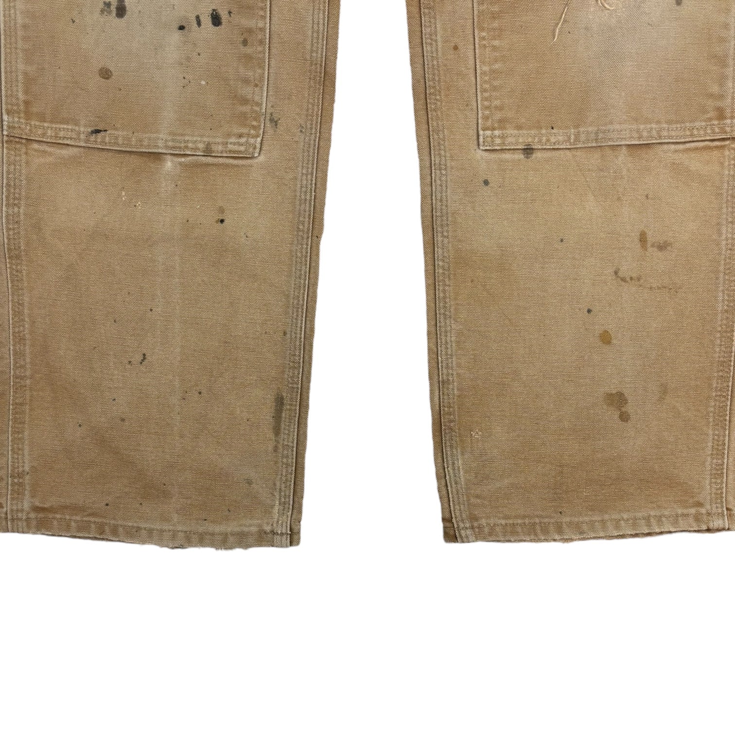 Vintage Carhartt Double Knee Distressed Pant Tan