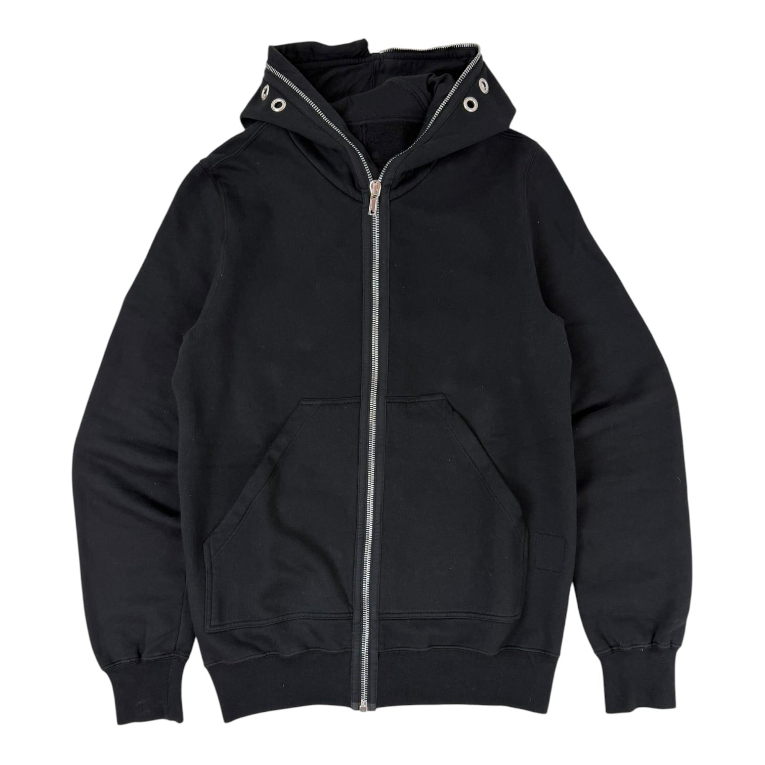 Rick Owens DRKSHDW Gimp Zip-Up Hoodie Black