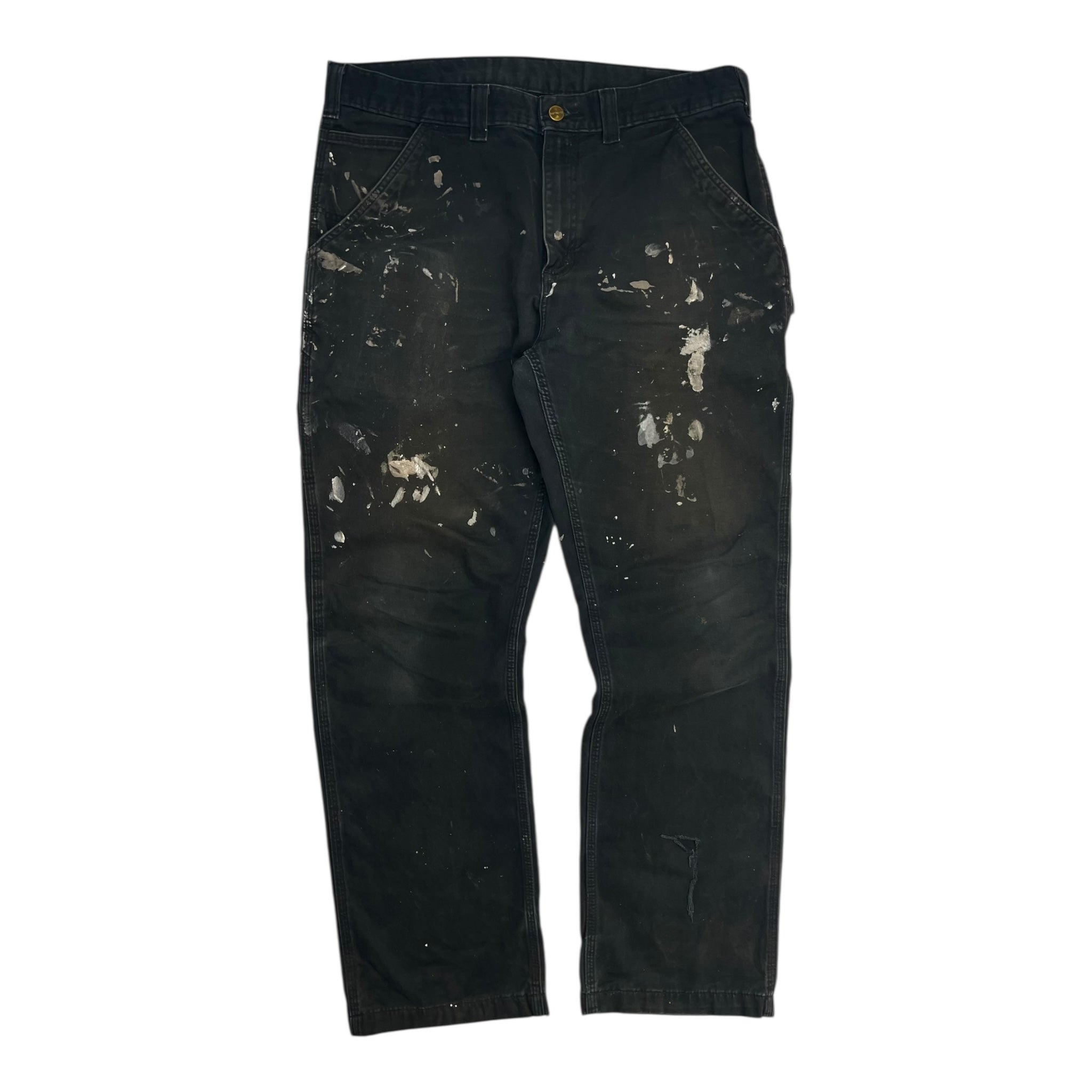 Vintage Carhartt Carpenter Pants Washed Black