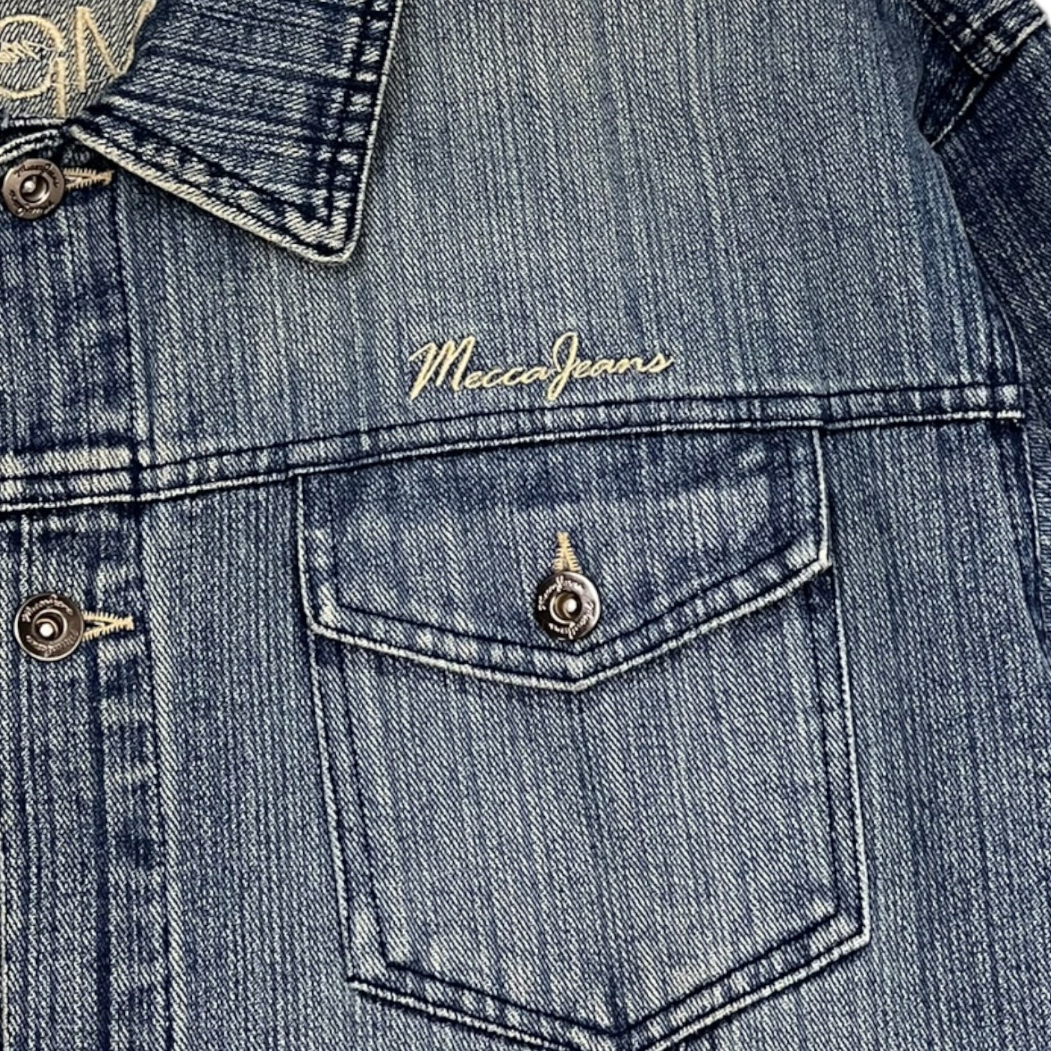 Vintage Y2K Mecca Jeans Trucker Jacket