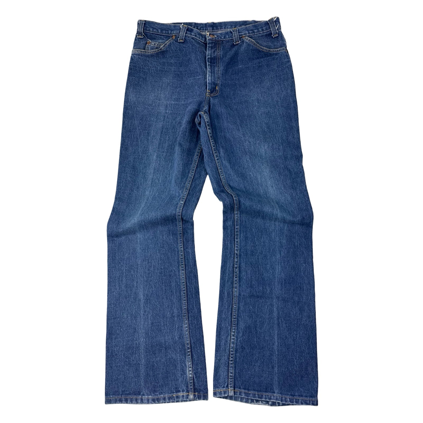 Vintage GWG Great Western Garment Co. Navy Wash Boot-Cut Jean