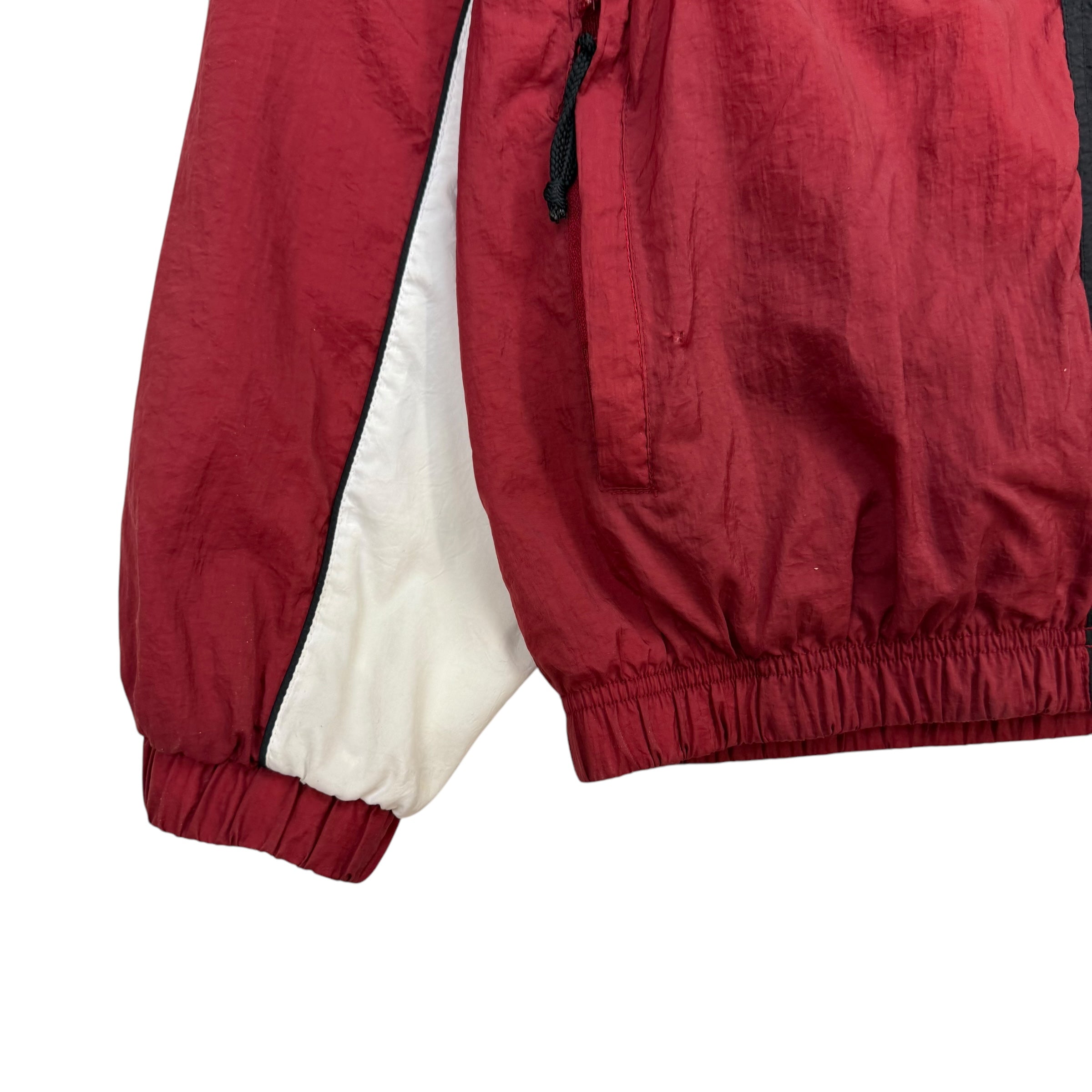 Vintage Nike Removable Sleeve Windbreaker Red/White