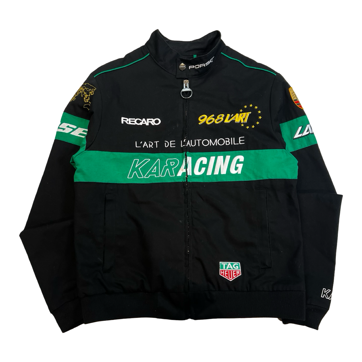 968 L'ART x Porsche L'Art de L'Automobile Design Team Jacket Black