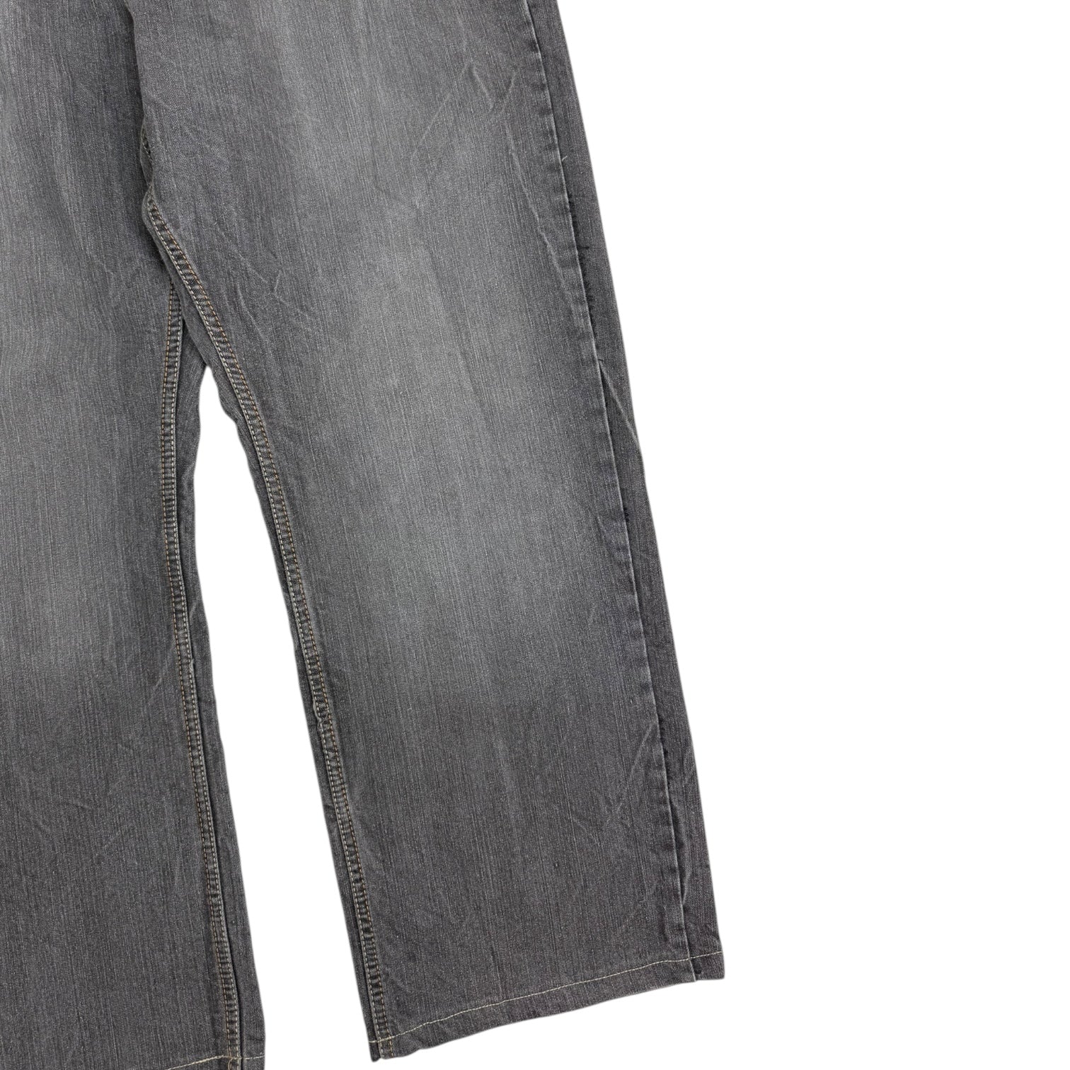 Vintage Y2K Brooklyn Xpress Cross Denim Jeans Grey