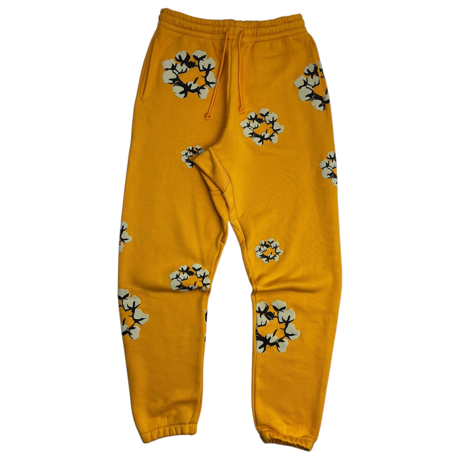 Denim Tears x CPFM Cactus Tears Wreath Sweatpants Yellow