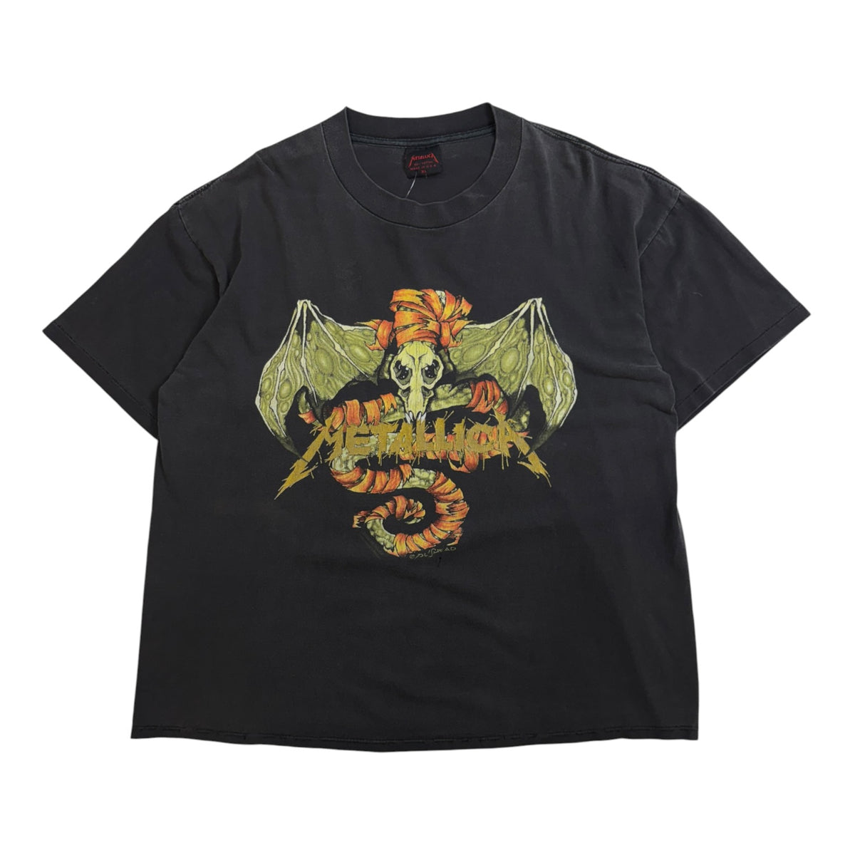 Vintage 1992 Metallica "Wherever I May Roam" T-Shirt Black