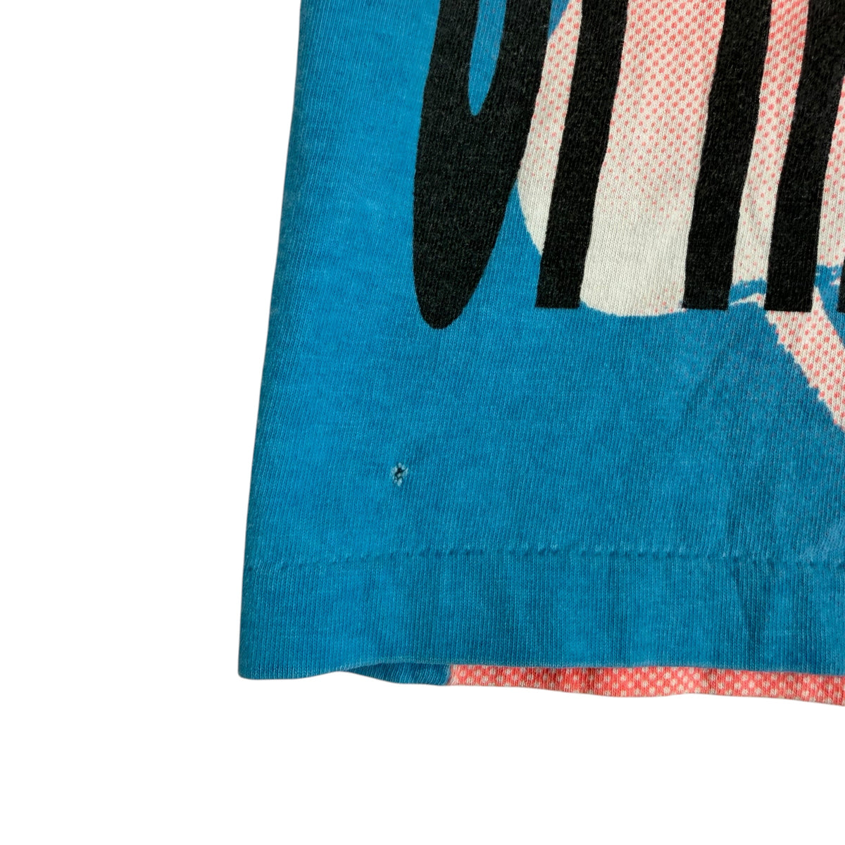 Vintage 90s Nike Spike Lee Mars Blackmon All Over Print Tee Blue