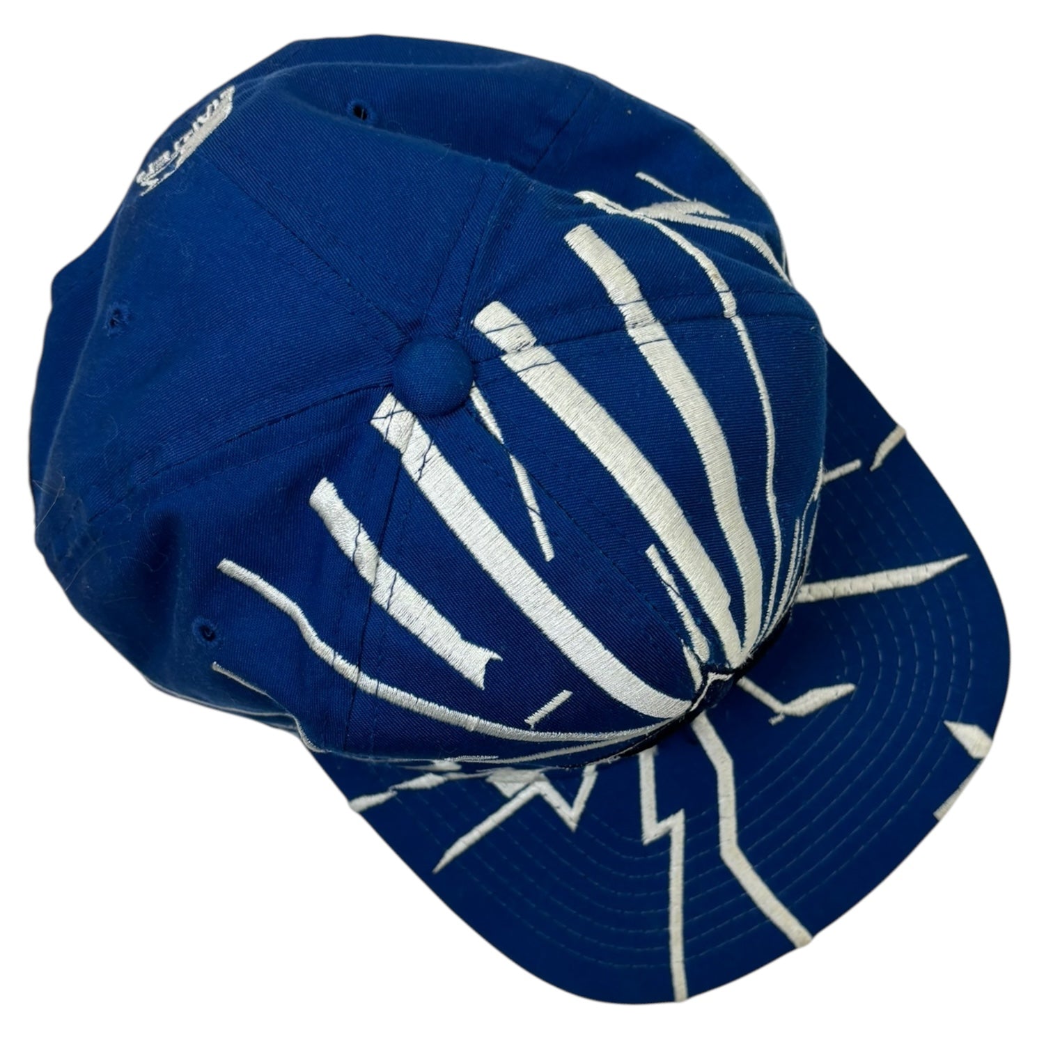 Vintage Dallas Cowboys Shock Wave SnapBack Hat Blue