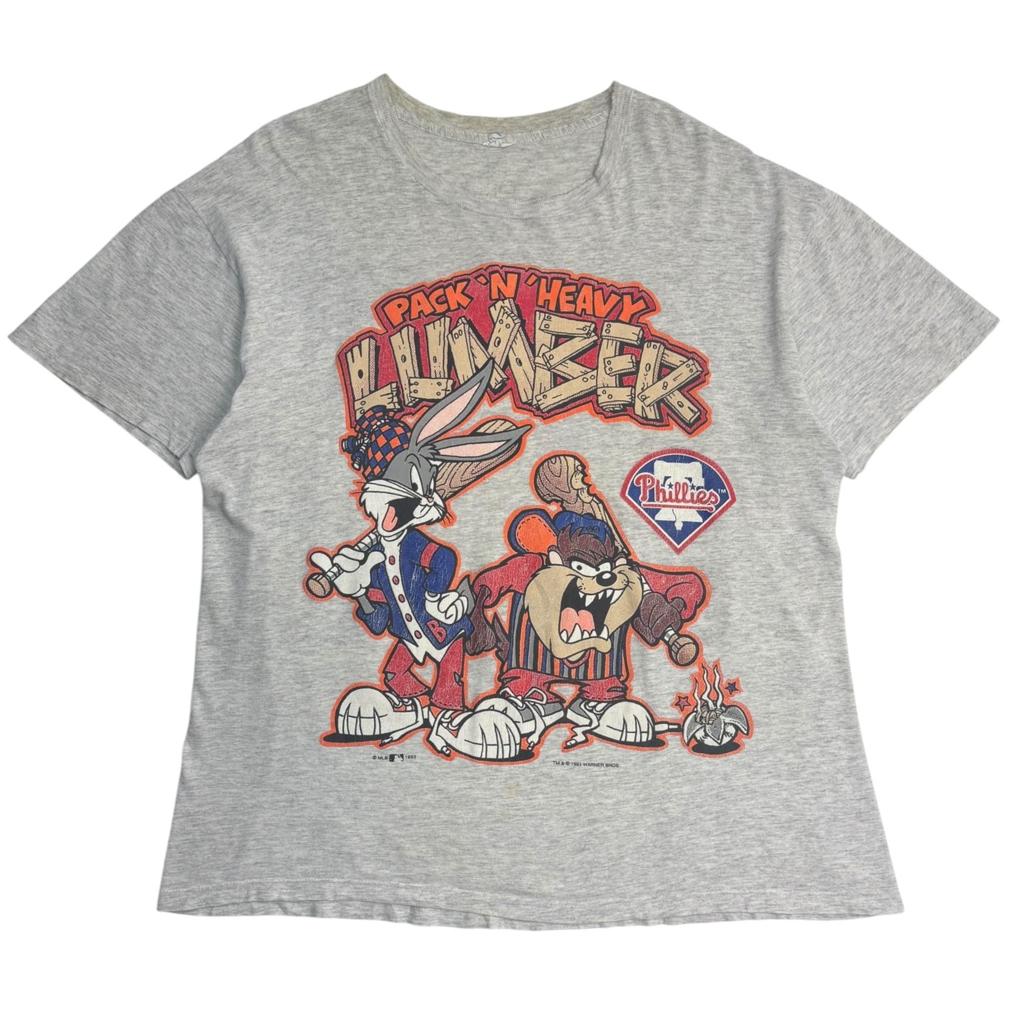 1993 Pack ‘N’ Heavy Lumber Philadelphia Phillies MLB T-Shirt