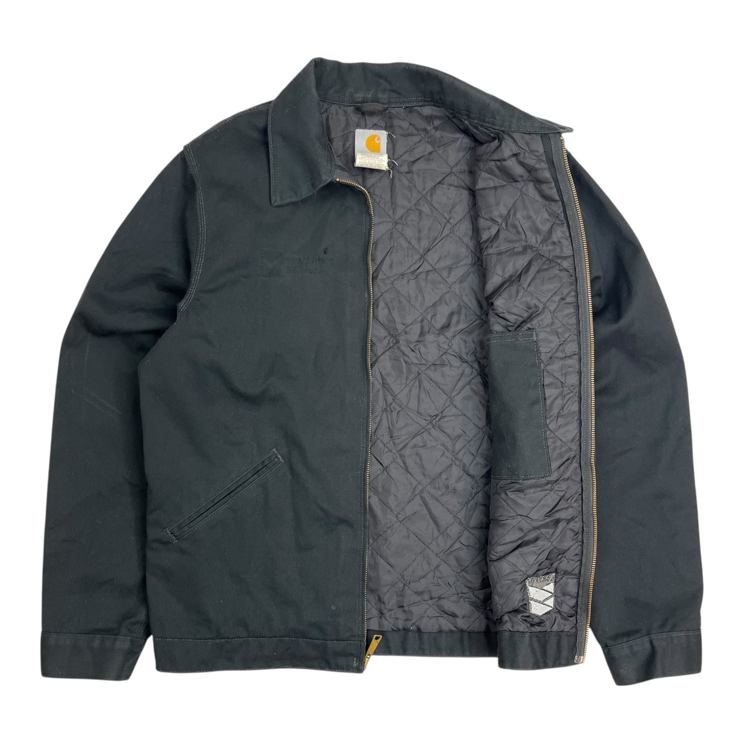 Vintage Carhartt Twill Work Jacket Black