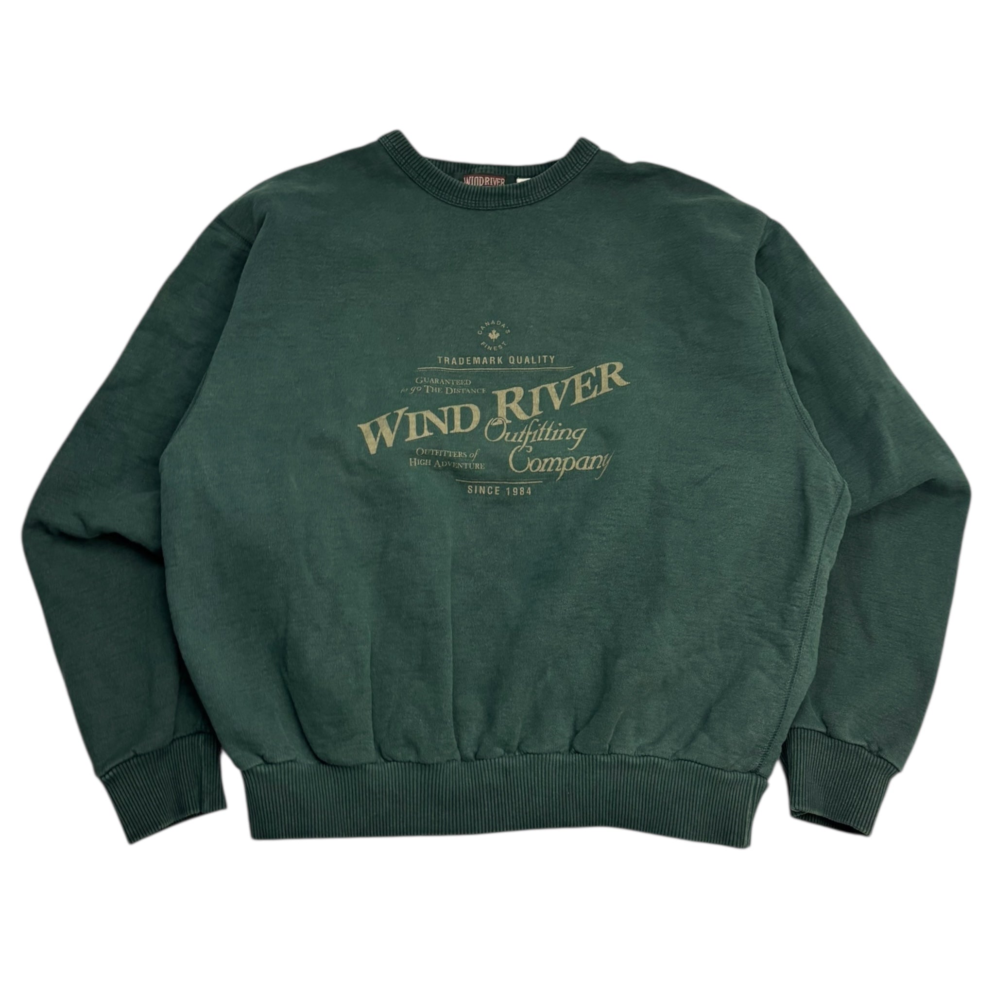 Vintage Windriver Crewneck Green